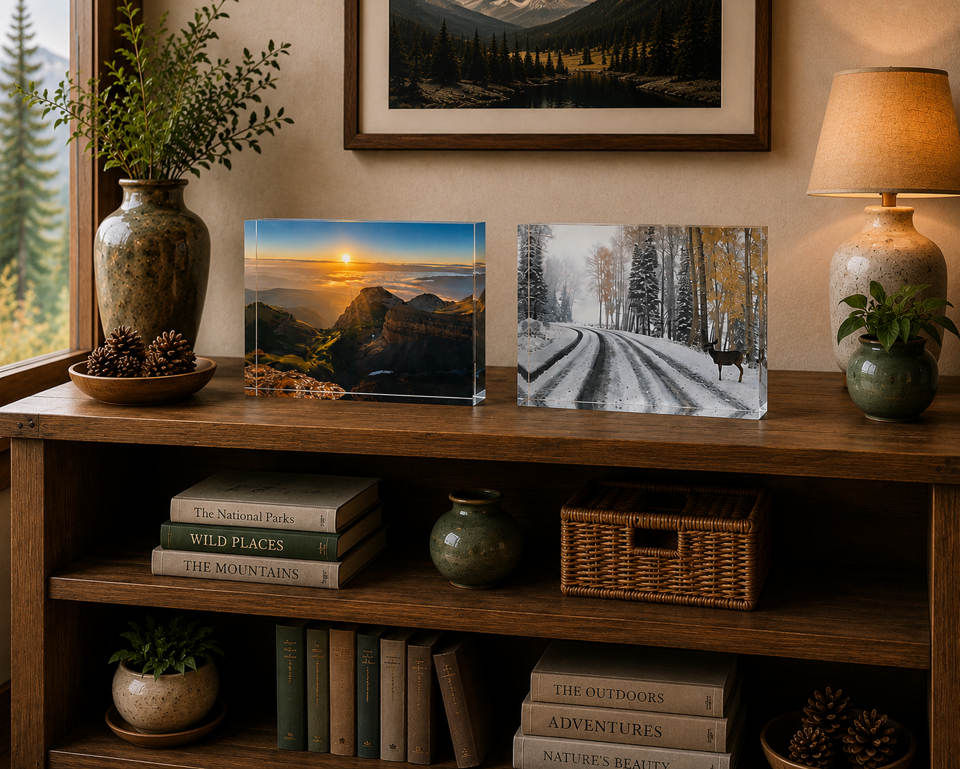 Acrylic Horizontal Photo Blocks