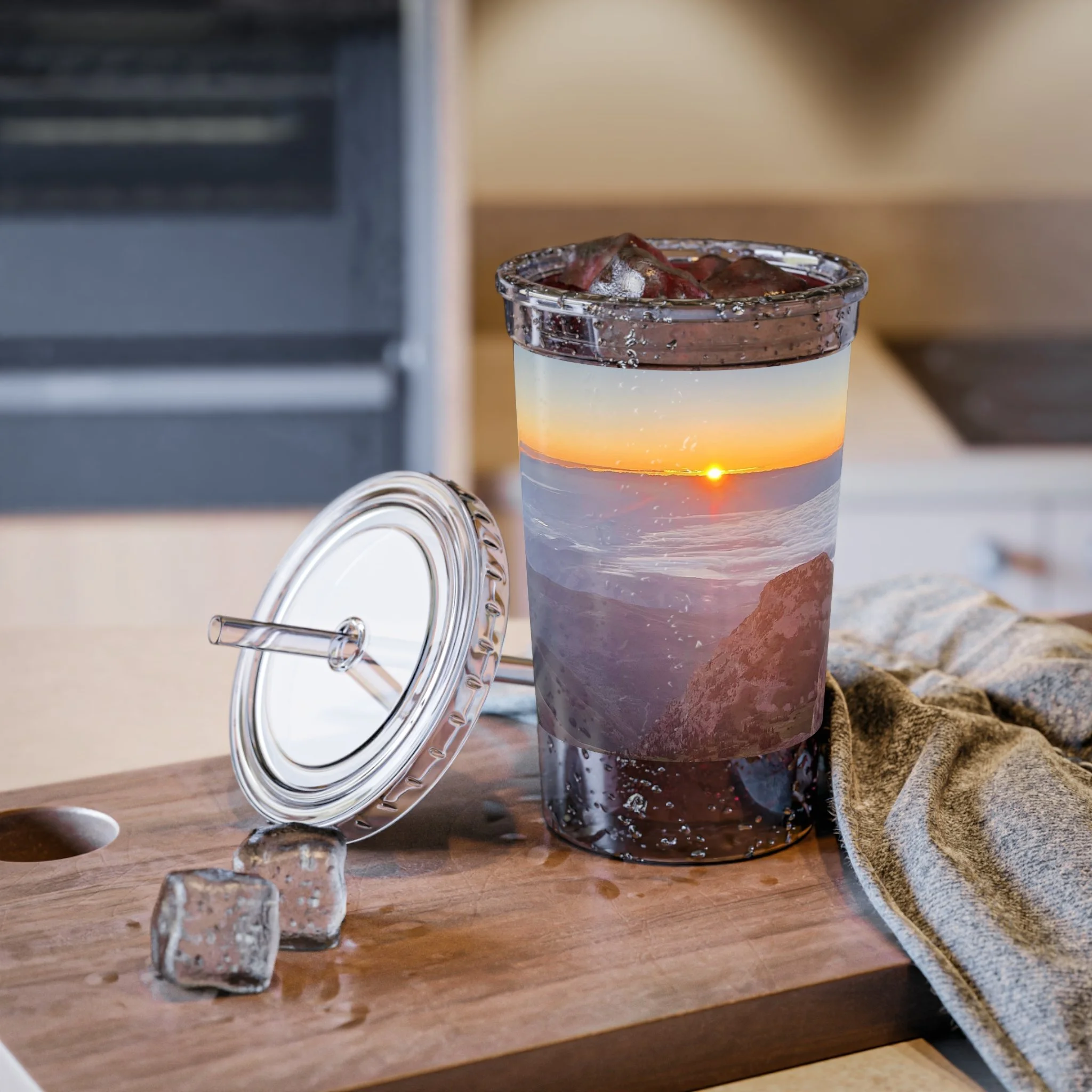 Captured Trails Acrylic Insulated Tumblers