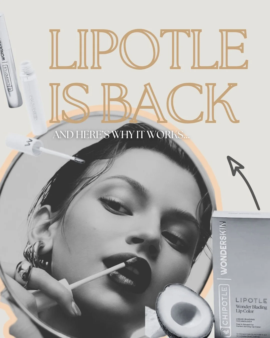 🥑💄 Chipotle x Wonderskin = Lipotle… and it might just be one of the smartest social media campaigns we’ve seen.
Why it worked so well ⬇️
✨ Unexpected collab (food + beauty = instant buzz)
✨ Trend-driven (a burrito-proof lip stain 👀 b