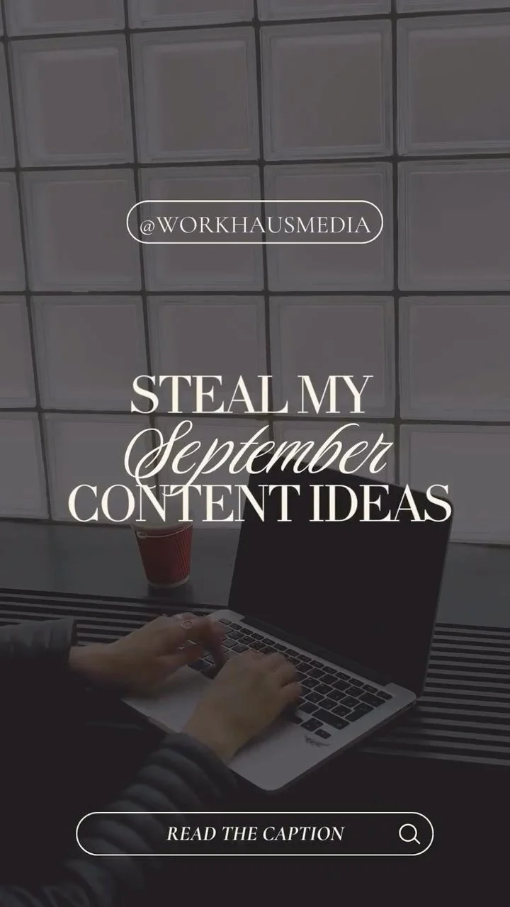 September is here, which means it’s time to refresh your content calendar with trending, seasonal ideas that keep your audience hooked.
Here are some you can steal ⬇️
🎒 Back-to-school tips or throwbacks (even if your biz isn’t school