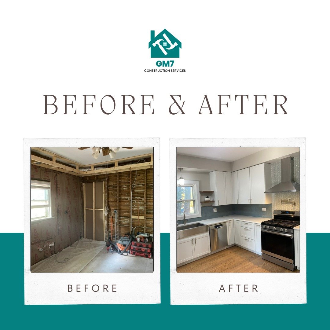 🔨 Before & After – Quality you can see.
At GM Contractor Services, we transform your vision into reality.
From demolition to full renovation, our team handles every detail with precision and care. đź’Ş
📍Based in Chicago | ✅ Free Estimates