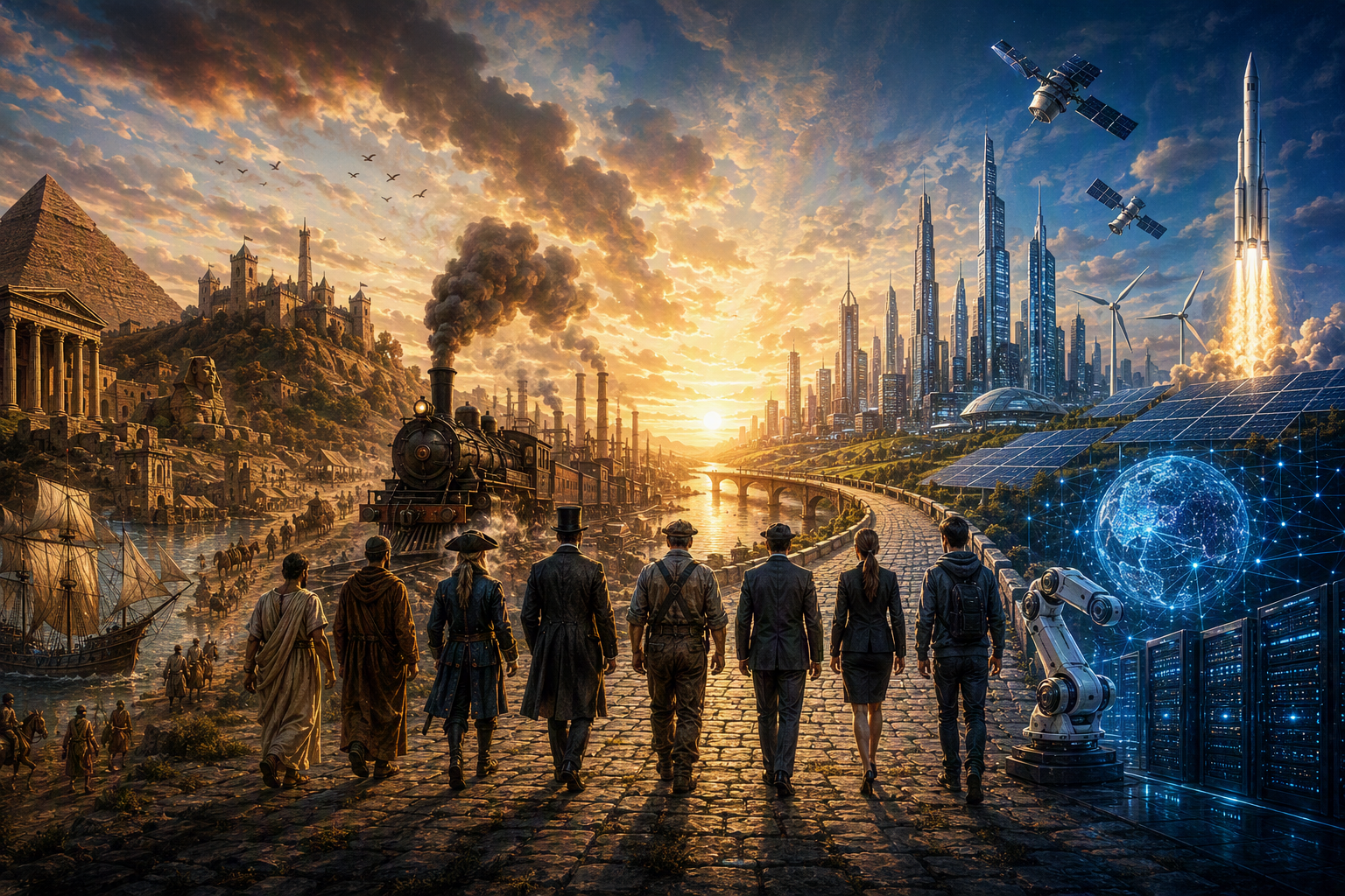 THE AI REVOLUTION CANNOT BE STOPPED BECAUSE IT HAS ALL HAPPENED BEFORE