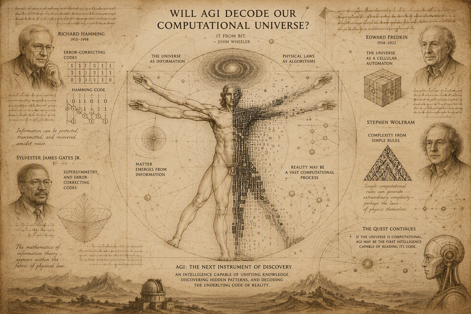 Will AGI Decode Our Computational Universe