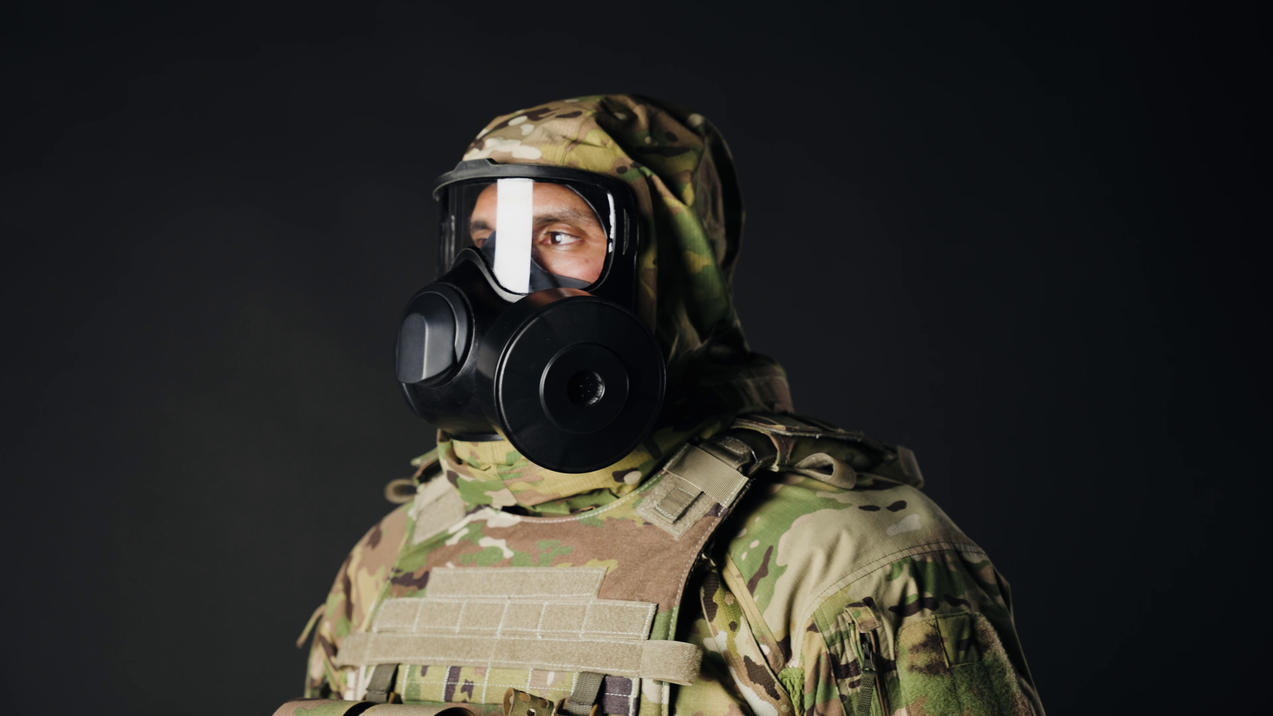 Side View of BTAM with CN/CS Gas Cartridge