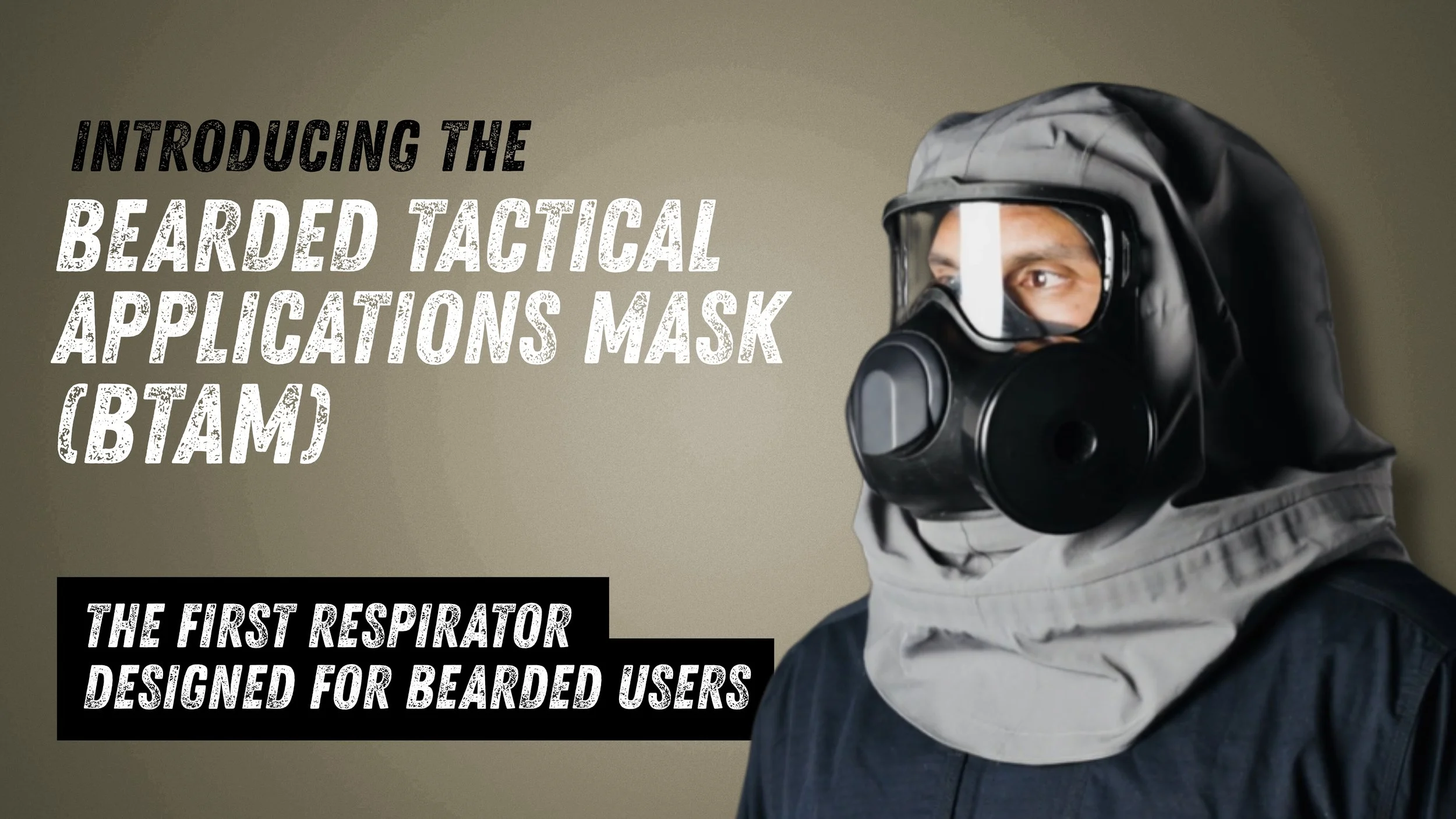 Bearded Tactical Applications Mask - Law Enforcement — Win-Shield Devices