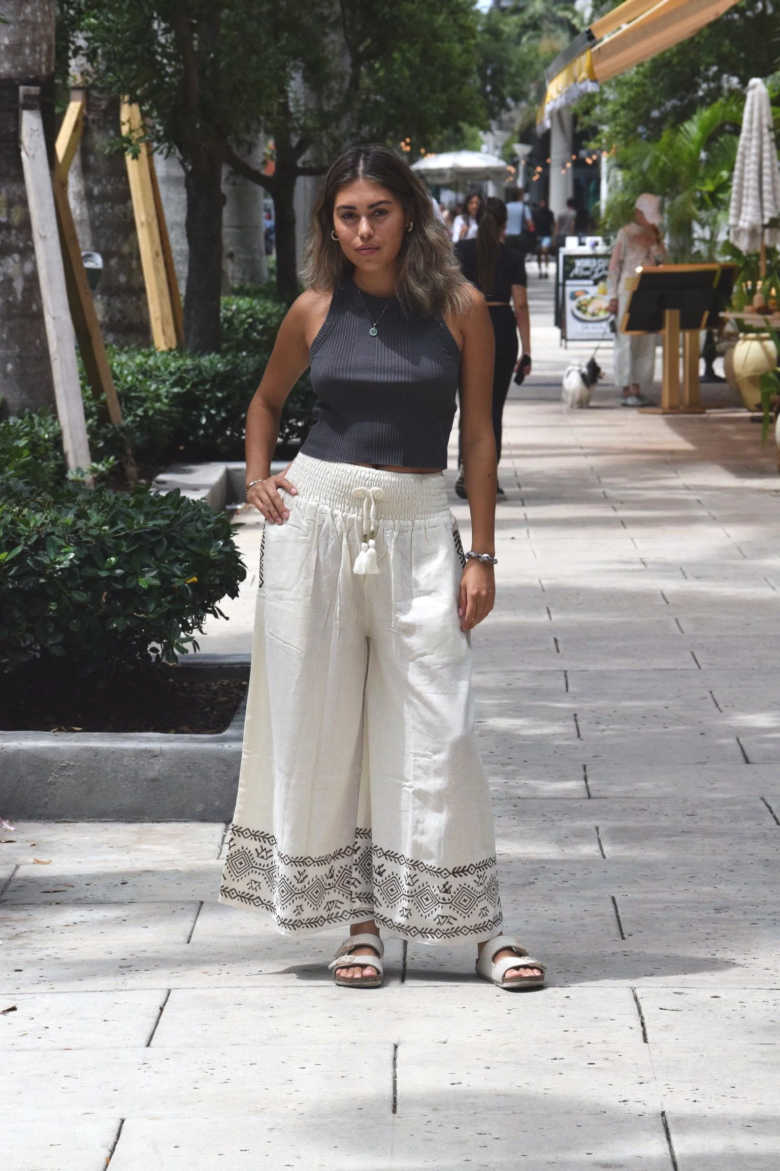 Driftwood Wide-Leg Pants