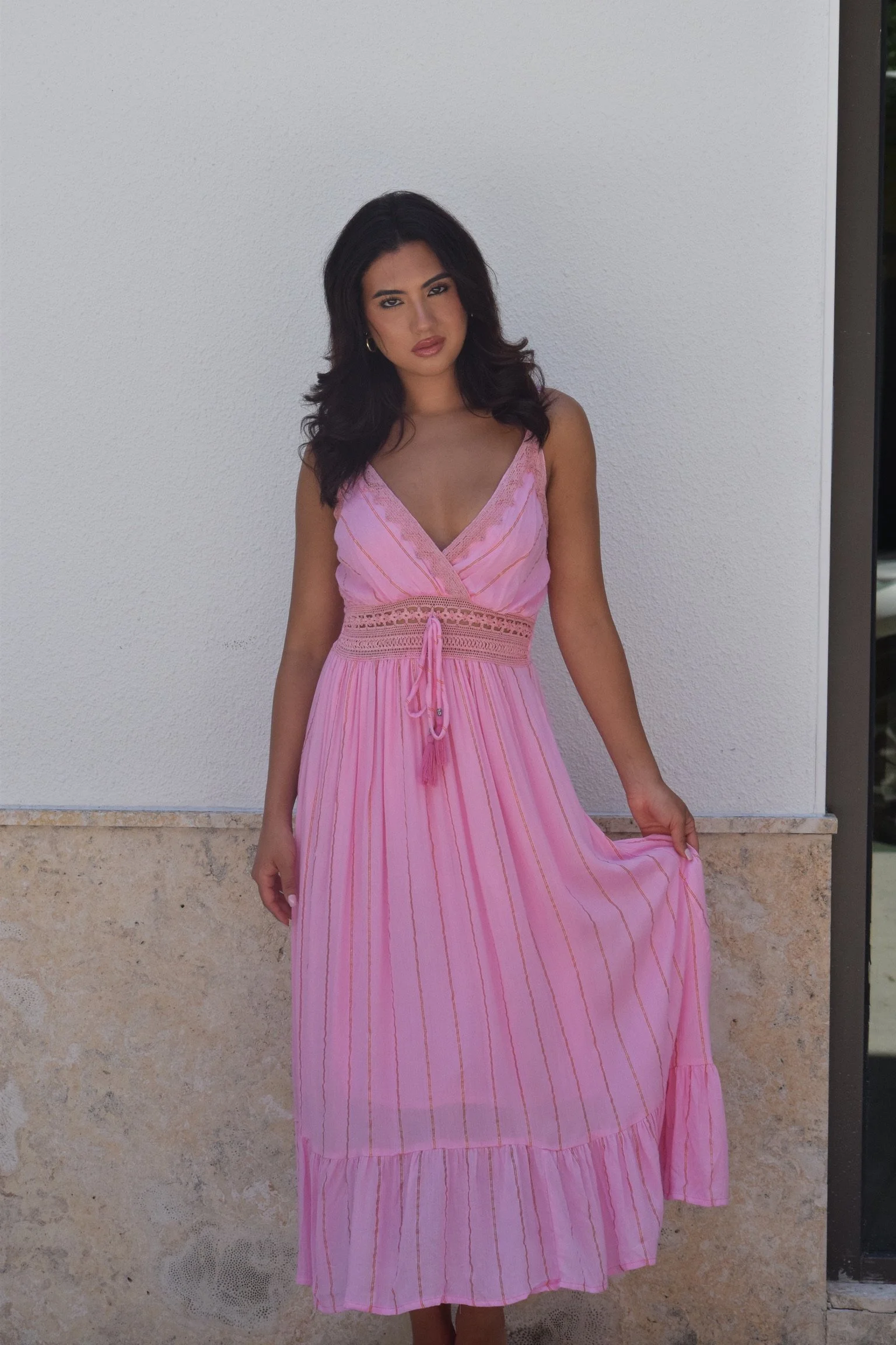 Coastal Charm Midi Dress
