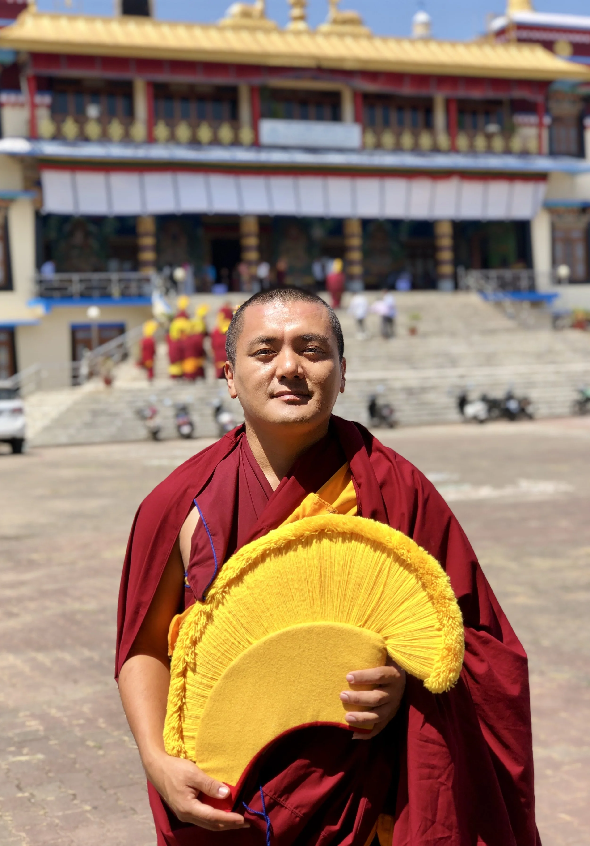 Geshe Lharampa Tsering Dawa from Gaden Shartse Monastery