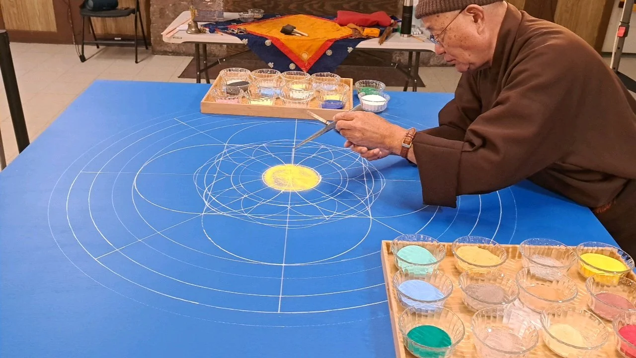 Ven. Losang Samten - Medicine Buddha Sand Mandala