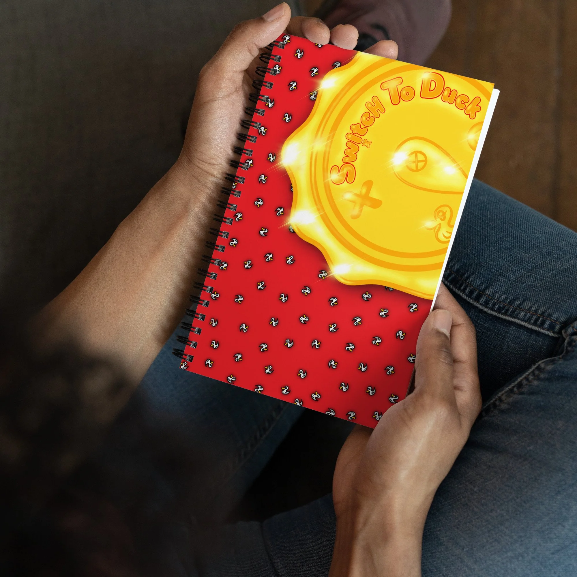 Duck Your Thoughts – Red Notebook