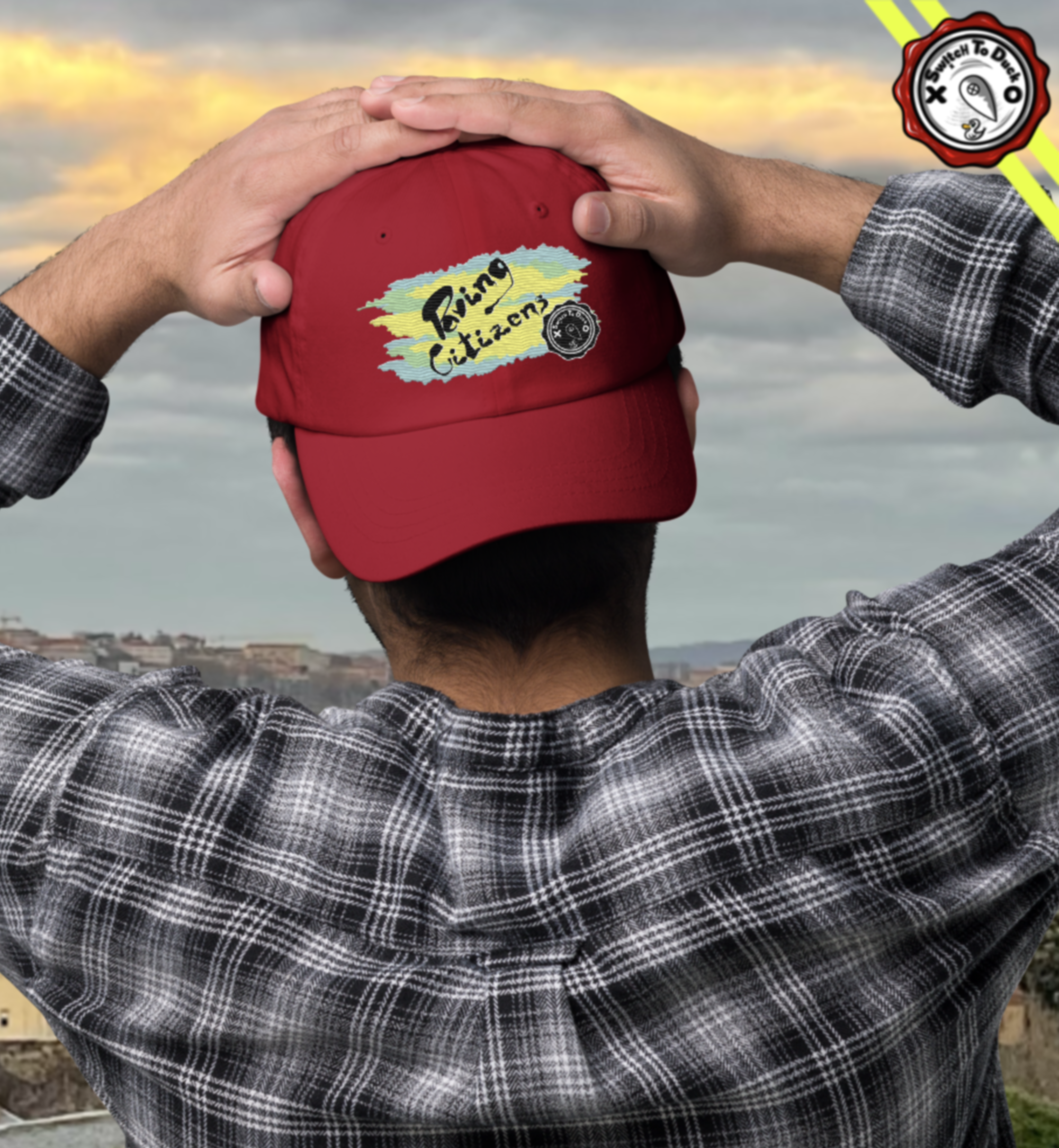 Paving Citizens Dad Hat – Color Pop Edition