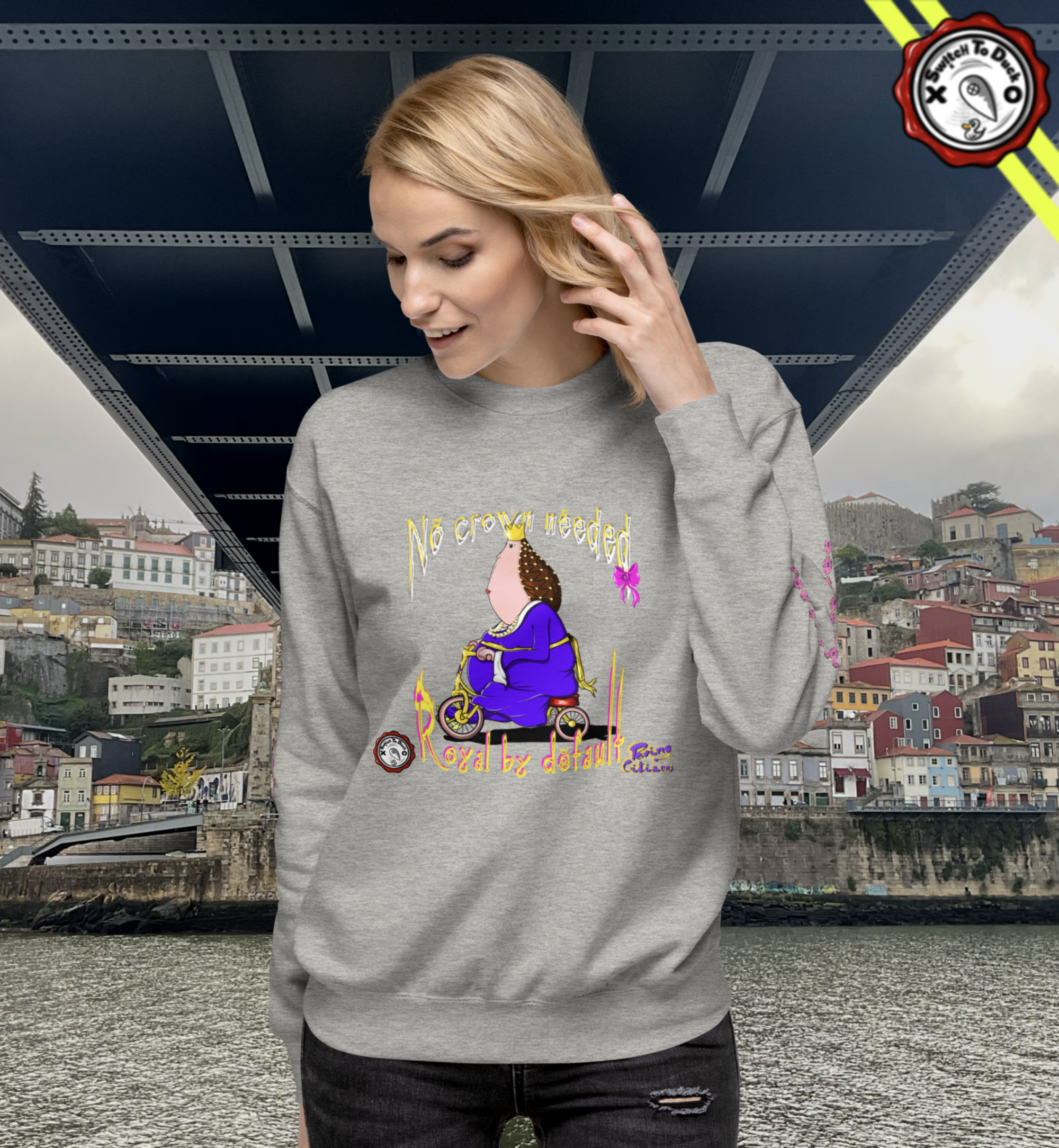 Princess Dolly Tricycle Sweatshirt — Paving Citizens Collab