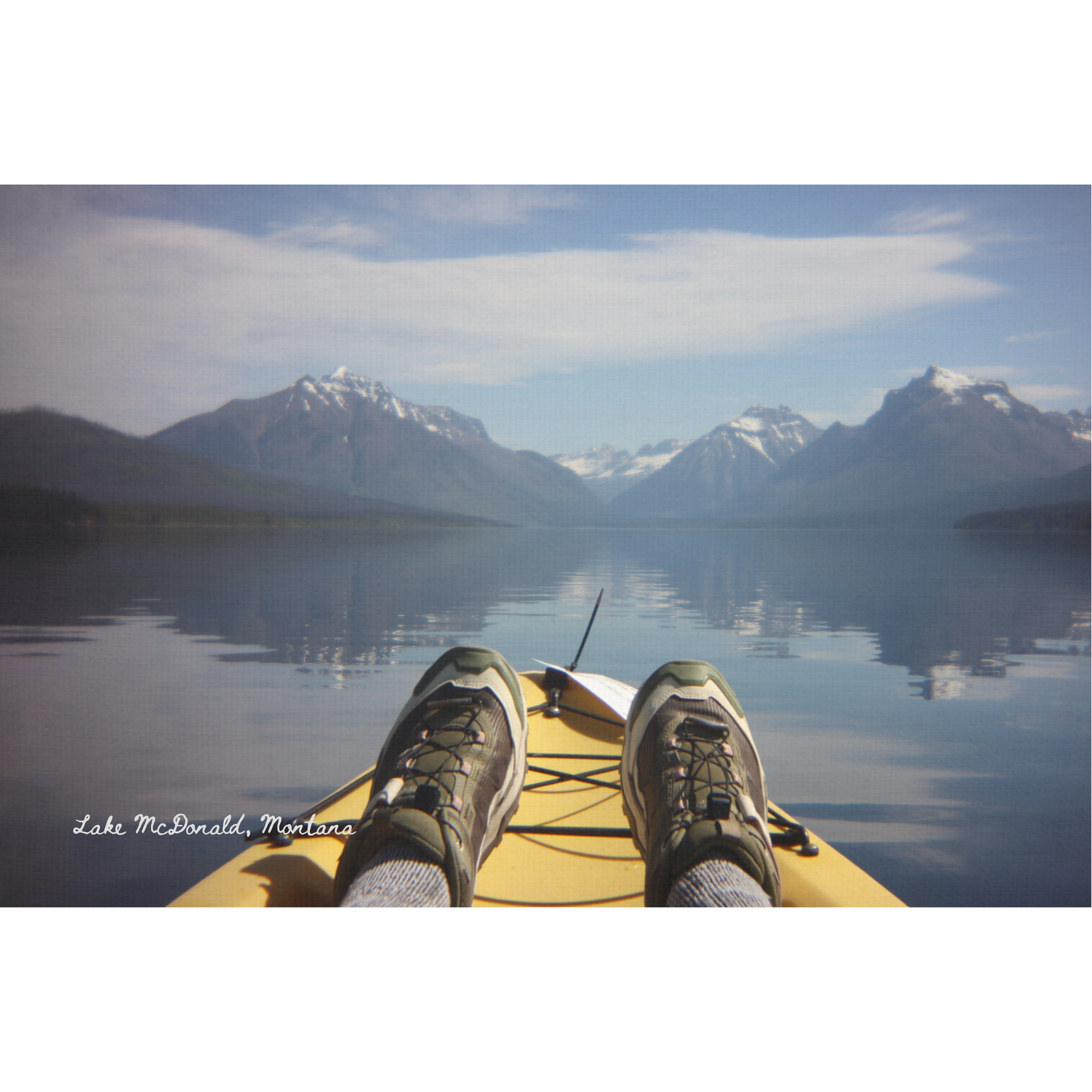 Lake McDonald Postcard