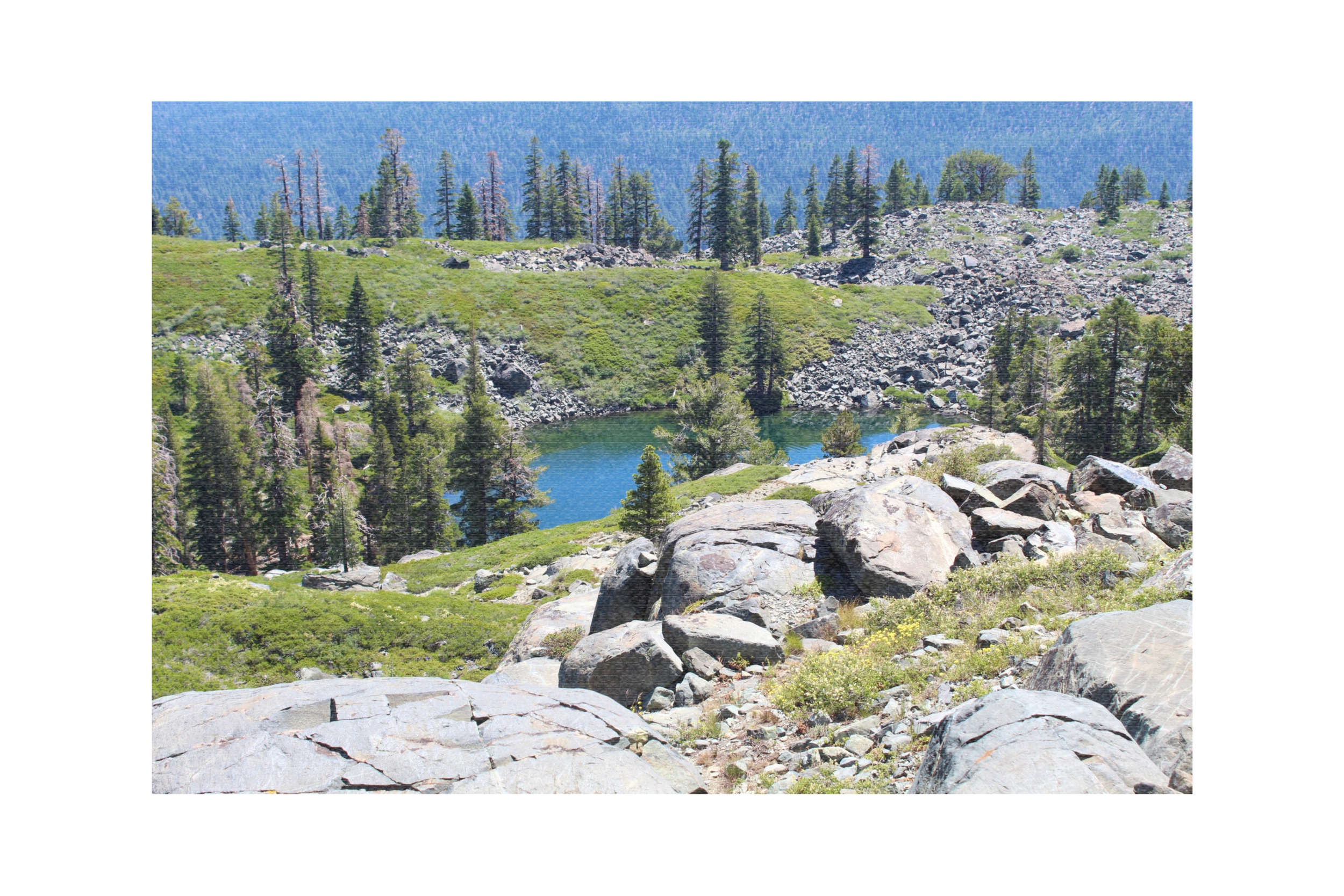 Cathedral Lake Overlook