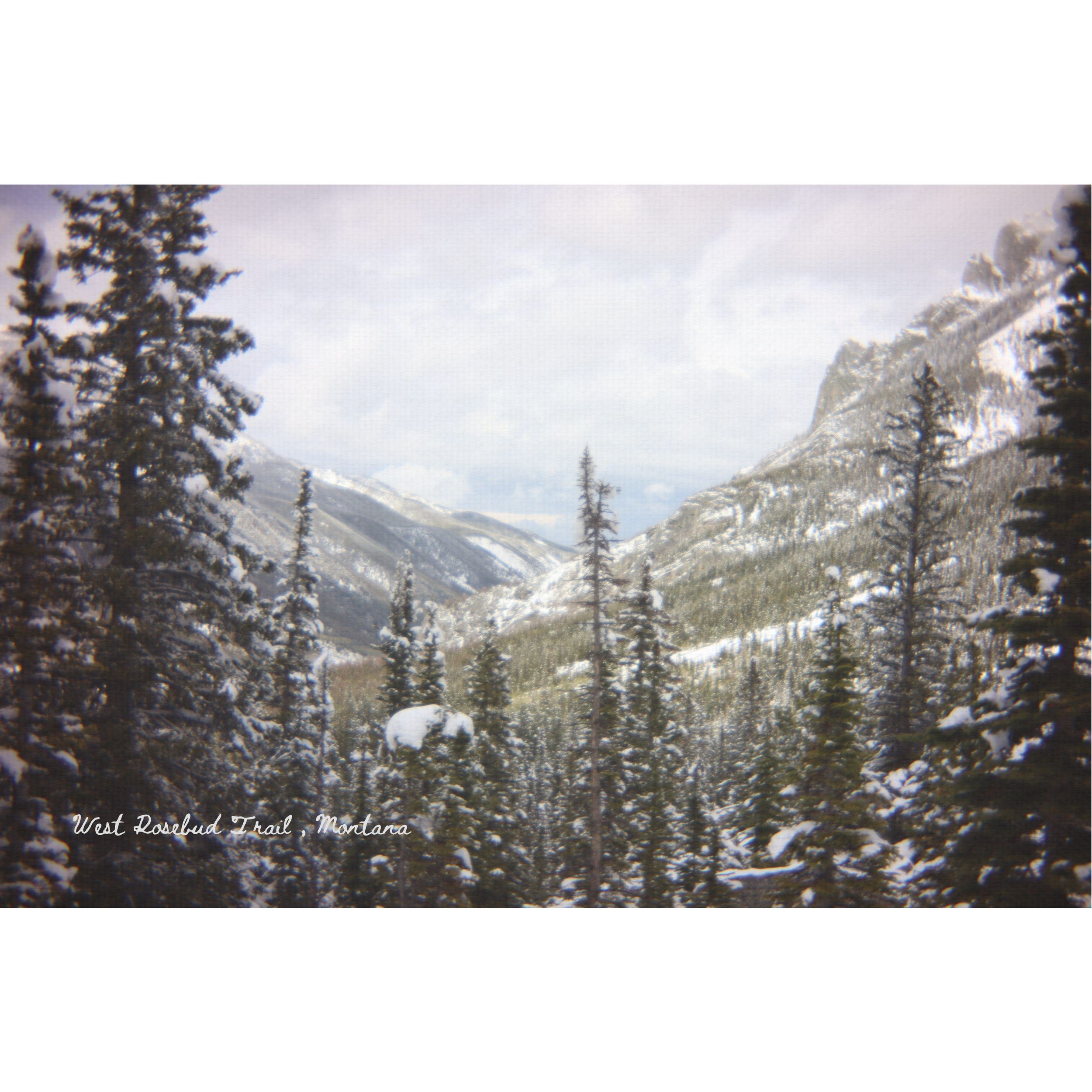 West Rosebud Trail Postcard