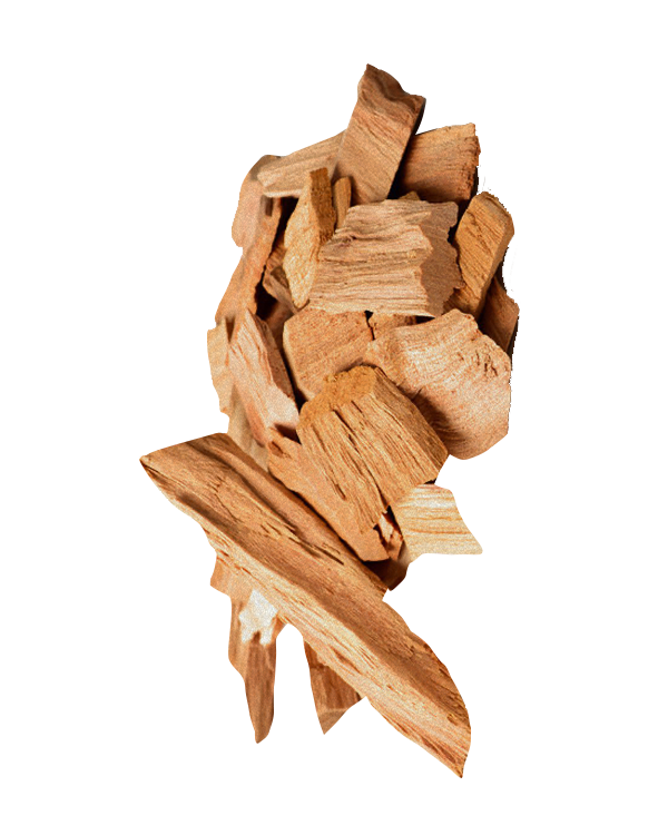 Pile of chopped firewood logs