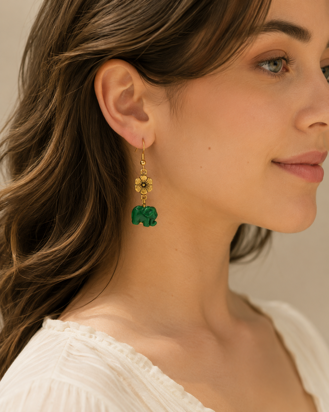 Elephant- Earring