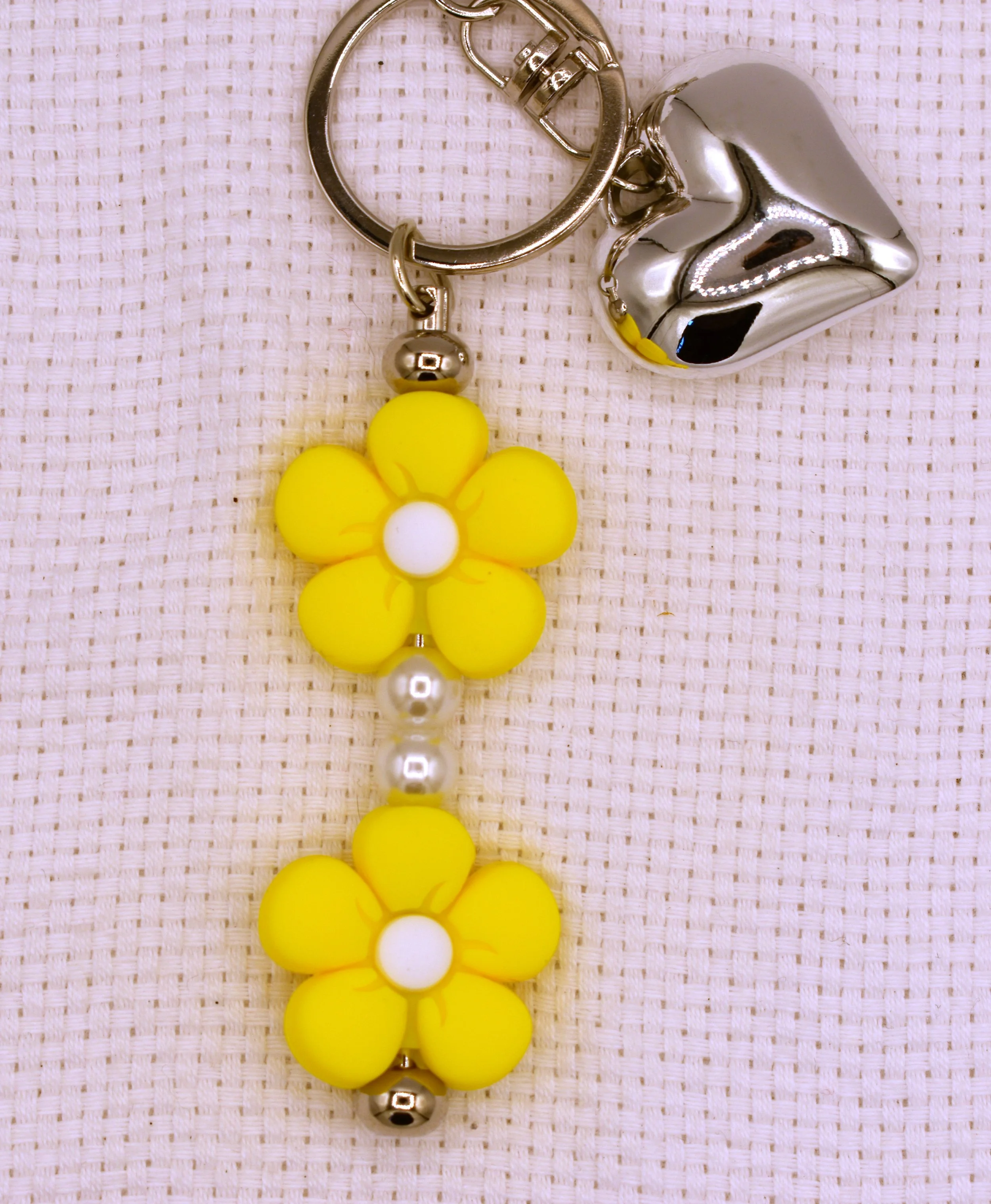 yellow flower silver heart.JPG
