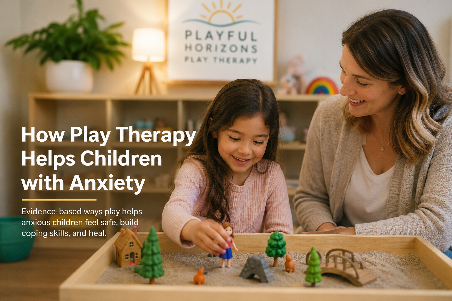 How Play Therapy Helps Children with Anxiety