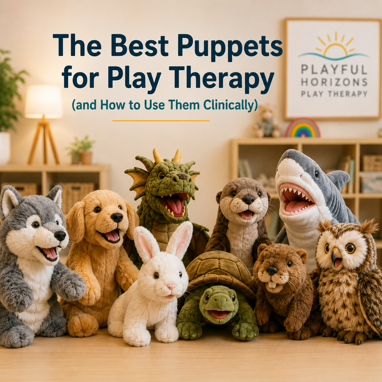 The Best Puppets for Play Therapy (and How to Use Them Clinically)