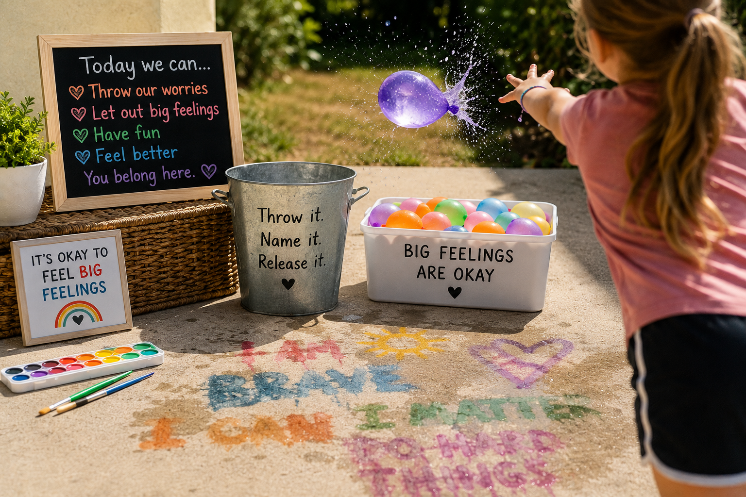 Water Balloons in Play Therapy