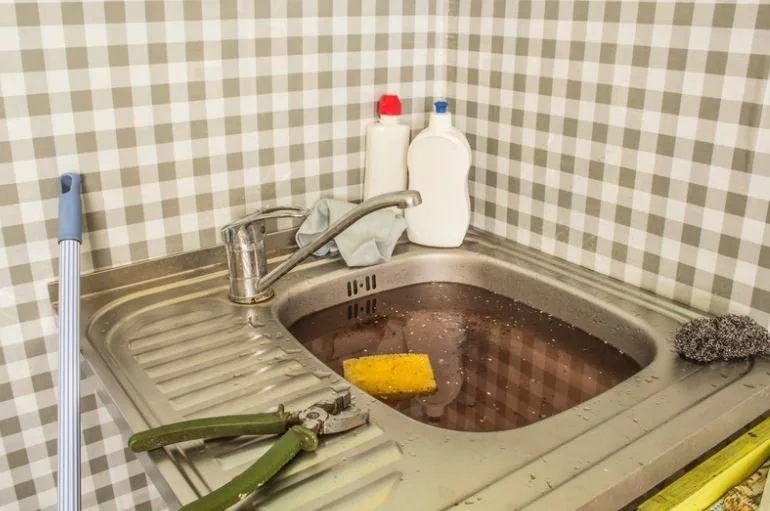 Clogged Kitchen Sink? Here Are 3 Tips to Try!