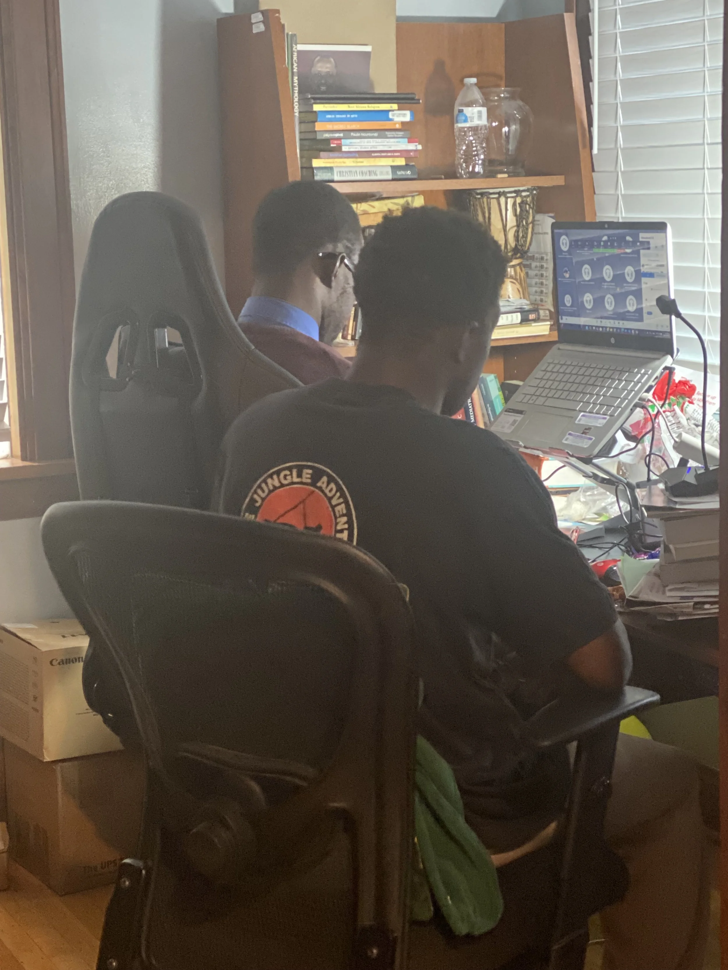 Gathering/Discussing primary Data 
feat. Father translating