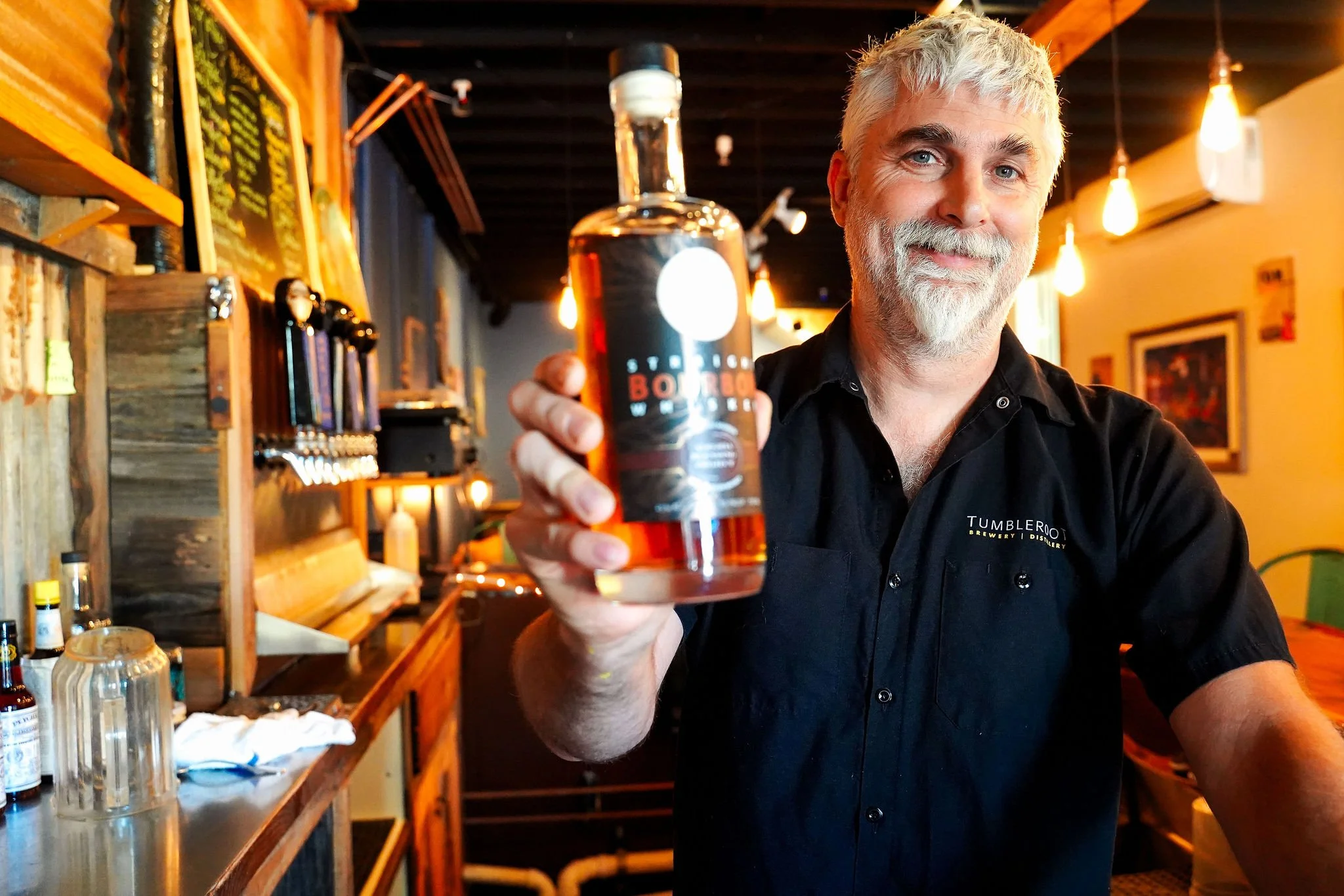 Jason Kirkman, Owner/Master Brewer & Distiller at Tumbleroot Distillery in Santa Fe New Mexico