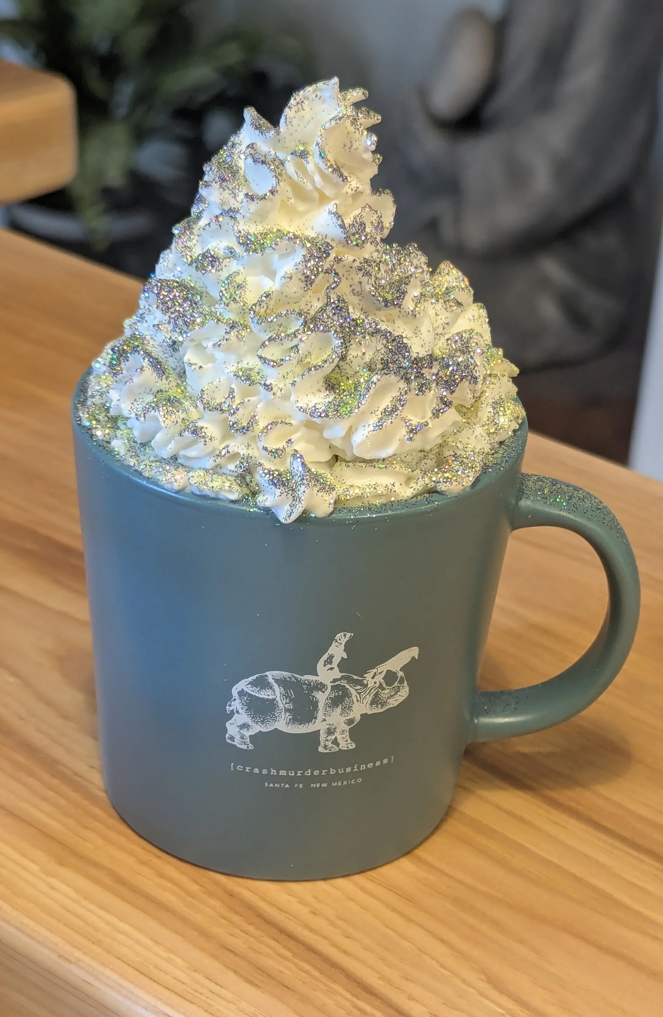 Glory of Unicorns drink | CrashMurderBusiness Coffee | coffee shops Santa Fe NM
