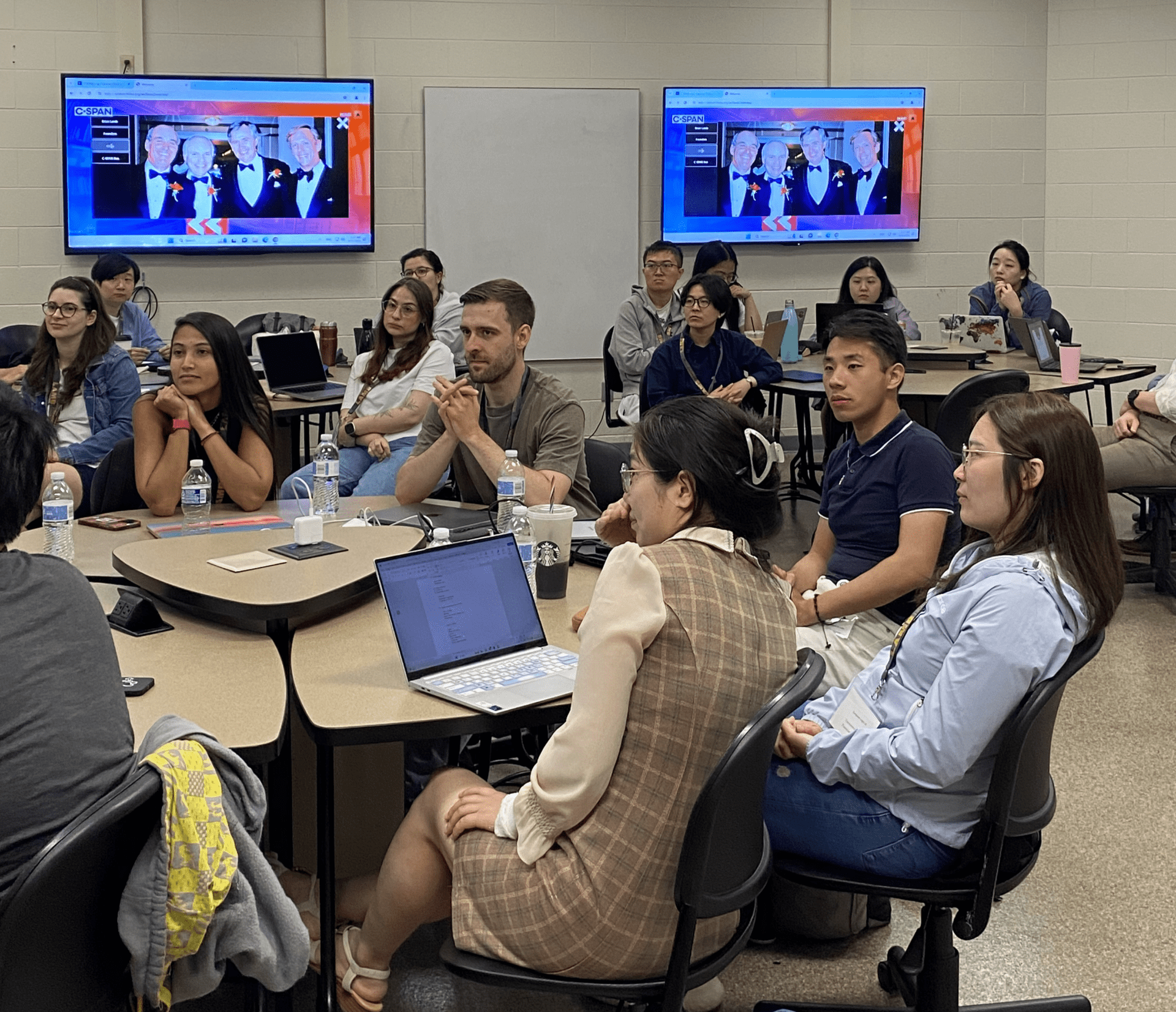 Attended Purdue’s inaugural Video Research Institute, an intensive workshop on computational video analysis using the C-SPAN Archives, where graduate researchers collaborated on projects using large-scale political video data.