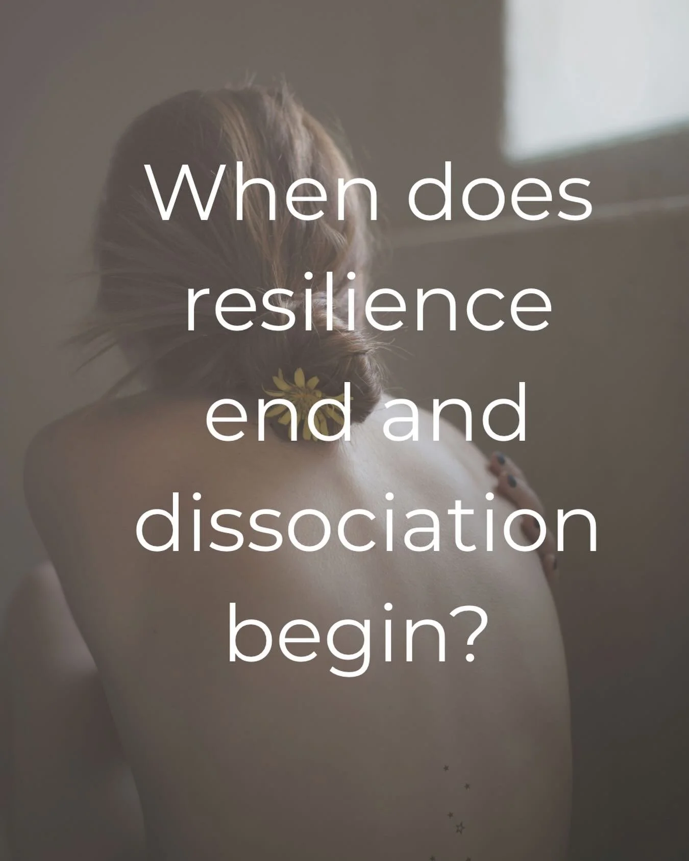 I know this woman well. She is still a part of me and needs to be constantly reminded that she too deserves rest.

In my craniosacral practice, I often meet women who are extraordinarily resilient.

Women who hold families together.

Women who care f