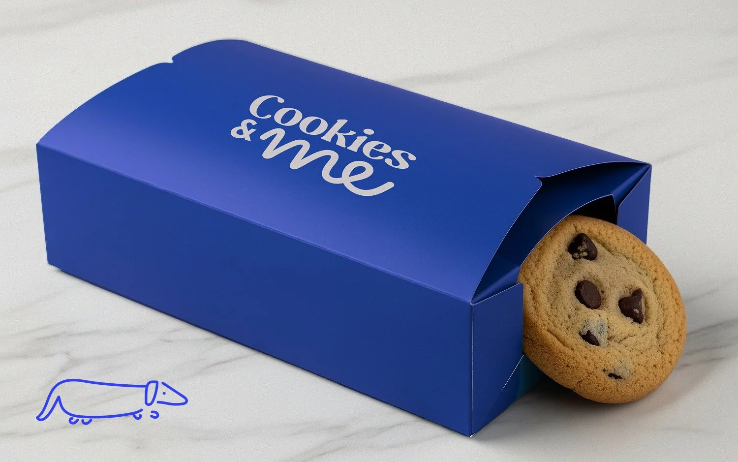 Cookies and Me brand identity