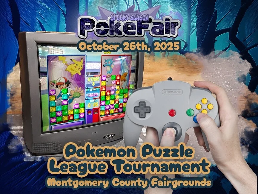 🧩 Pokemon Puzzle League Tournament 🧩

Vintage Plush Prizes for Winner and Runner-Up
Best of 1 or 3 Sets depending on signups (1 set = all 3 Pok&eacute;mon of an opponent knocked out)
Speed Level = 5
Swiss Rounds
Top 2 Cut for Finals, B03
#nintendo6
