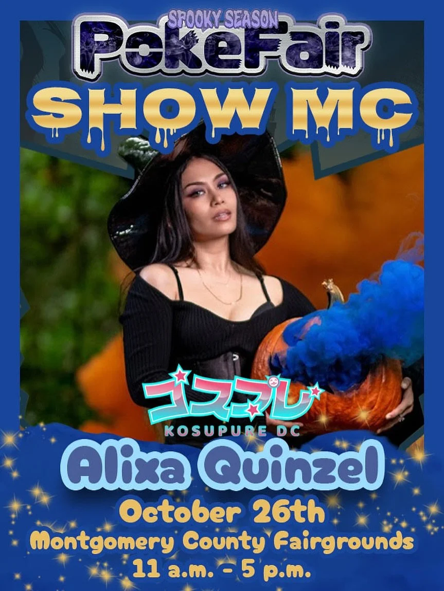 In collaboration with @kosupuredc , our show's Main Stage MC will be @alixaquinzel 🤩🤩🤩

This superstar cosplayer will be touching base with attendees to ensure everyone is having a great time, making shout outs to our incredible sponsors, and host