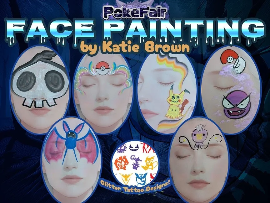 🎨✨ Get ready to transform into your favorite Pok&eacute;mon! This year&rsquo;s show is featuring the incredibly talented local artist @rainbowsprite.fp , who&rsquo;ll be bringing her amazing face painting skills and sparkling temporary glitter tatto