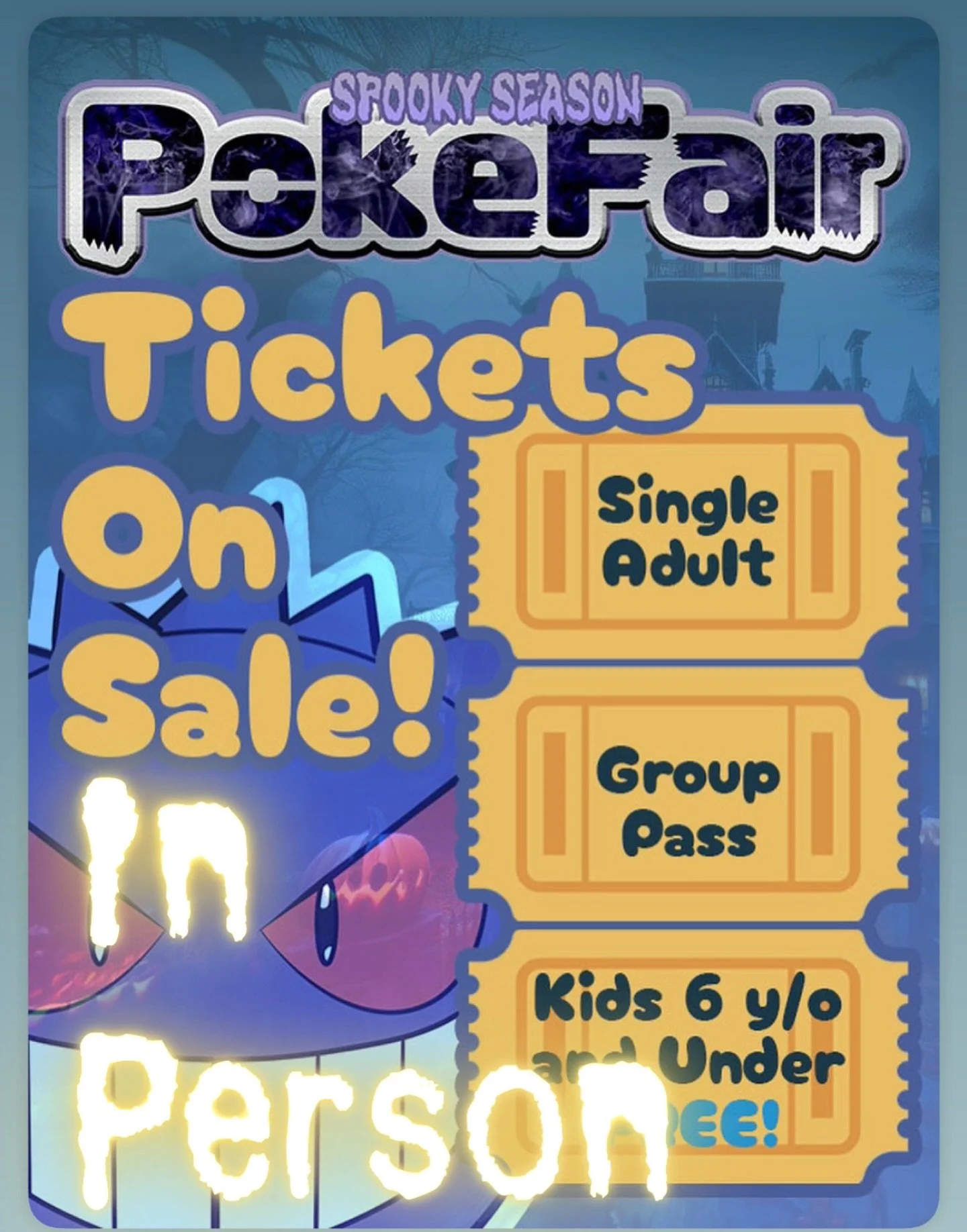 🚨 TICKETS AVAILABLE IN PERSON 🚨

IT'S NOT TO LATE- You can still join the fun! 🎉 Tickets will be available at the door during the event, so if you missed your chance online, this is your moment! 🙌

Come experience an unforgettable day packed with