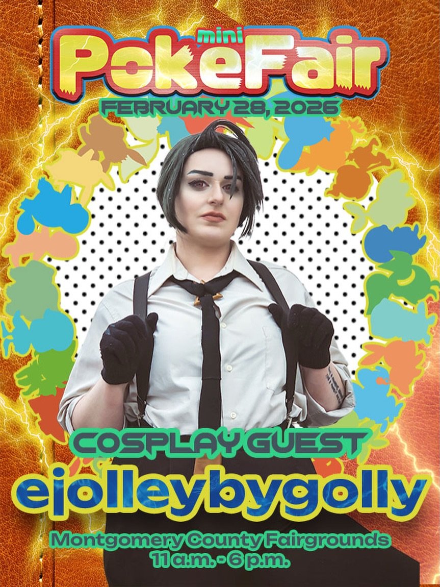 We're so excited to bring @ejolleybygolly back into the stadium!! 🏟️ 🎀💥

Get to meet her and so many others we have lined up for this year's 30th Anniversary celebration 🎉 
#cosplay #cosplayguest #pokefair #cosplaycommunity #pokemoncosplay