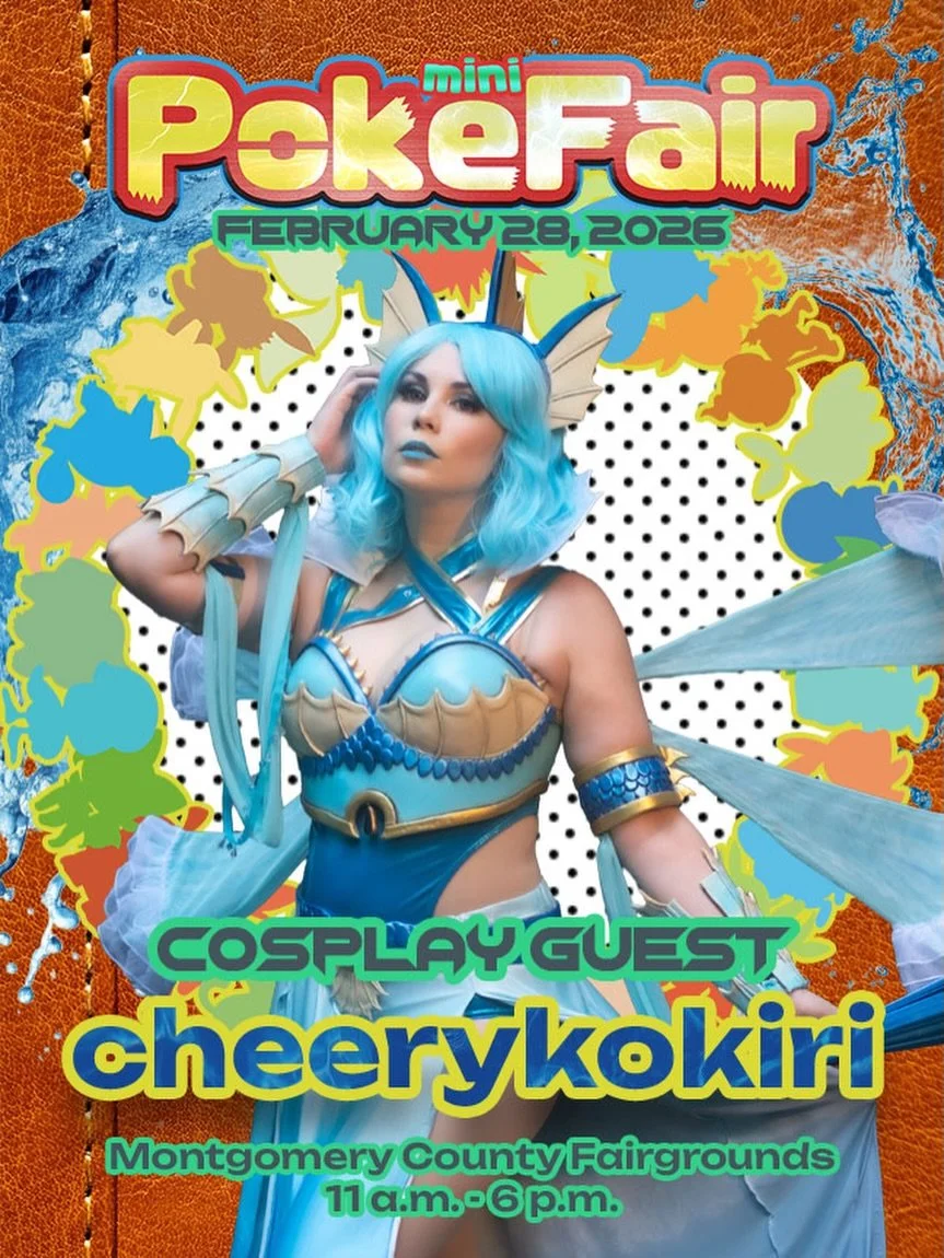 ✨ GUEST SPOTLIGHT ALERT! ✨
We&rsquo;re getting so close to the weekend and we can&rsquo;t wait to introduce another FIRST-TIME guest joining the PokeFair family &mdash; @cheerykokiri 💖🎉

She&rsquo;s already friends with so many of you, and now we&r