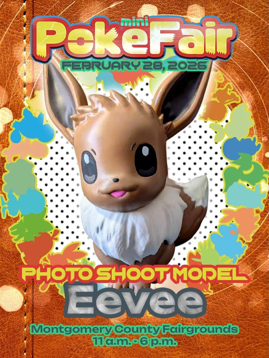 🌟 Our next announced 3D model prop and co-star for the photo shoot area is the evolution icon herself&hellip; EEVEE!! 🌟🦊

Printed and painted by the incredible @metalhead_printing, Eevee will be appearing alongside the Kanto starters, and one more