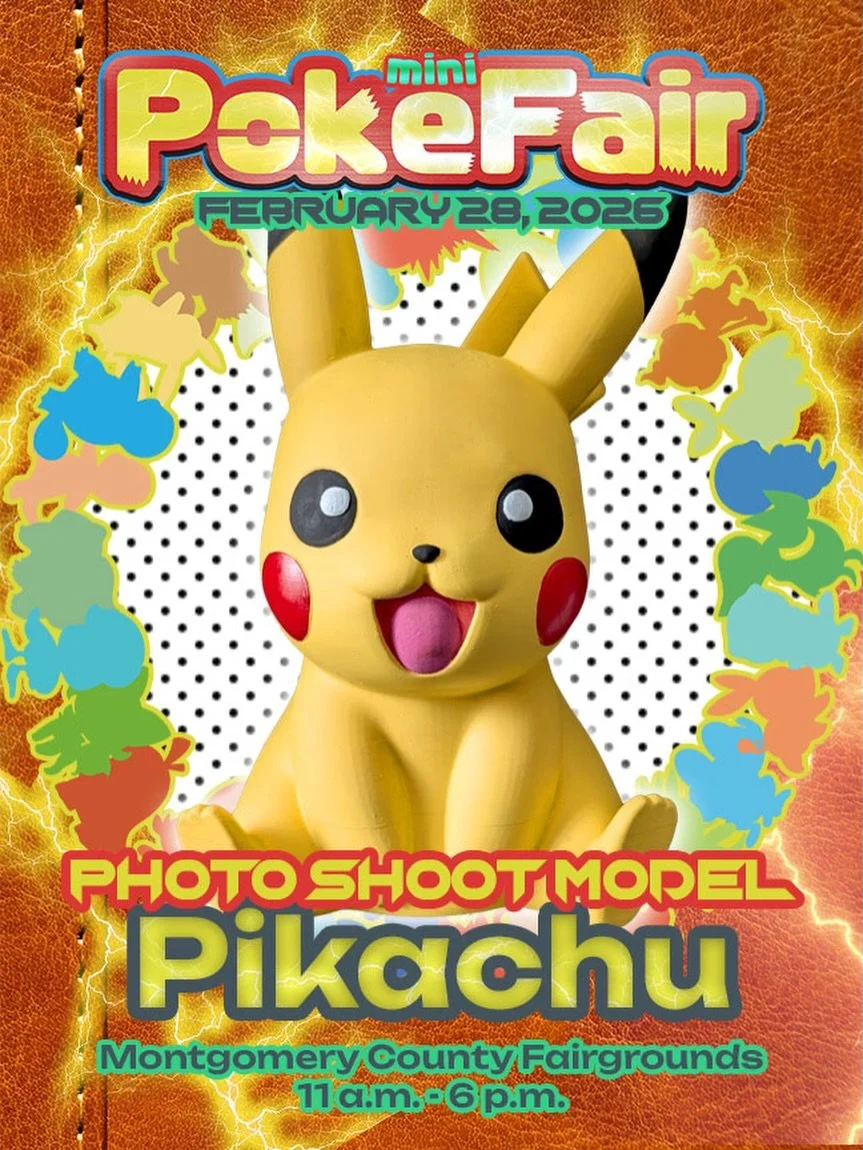 ⚡️ Our next announced 3D model prop and co-star for the photo shoot area is everyone&rsquo;s favorite electric icon&hellip; PIKACHU!! ⚡️🐭

Printed and painted by the amazing @metalhead_printing , Pikachu will be available alongside Charmander, Bulba