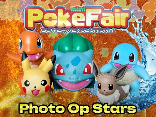🔥💧🌱⚡️🌟 The ORIGINAL dream team has assembled&hellip;

Our full lineup of 3D model photo op co-stars is officially HERE:
Charmander. Squirtle. Bulbasaur. Pikachu. Eevee.

Five icons.
Five legends.
30 YEARS of evolution.

Printed and painted by the