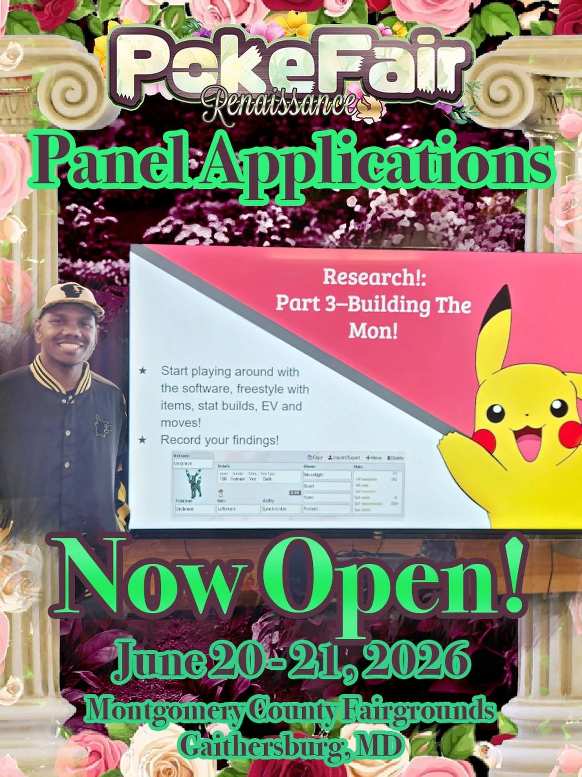 🔥 BIG NEWS, TRAINERS &amp; CREATORS 🔥

For the FIRST TIME EVER&hellip;
✨ PANEL APPLICATIONS are officially OPEN for our show! ✨

We&rsquo;re leveling up the experience and giving YOU the chance to take the stage! Whether you&rsquo;re a Pok&eacute;m