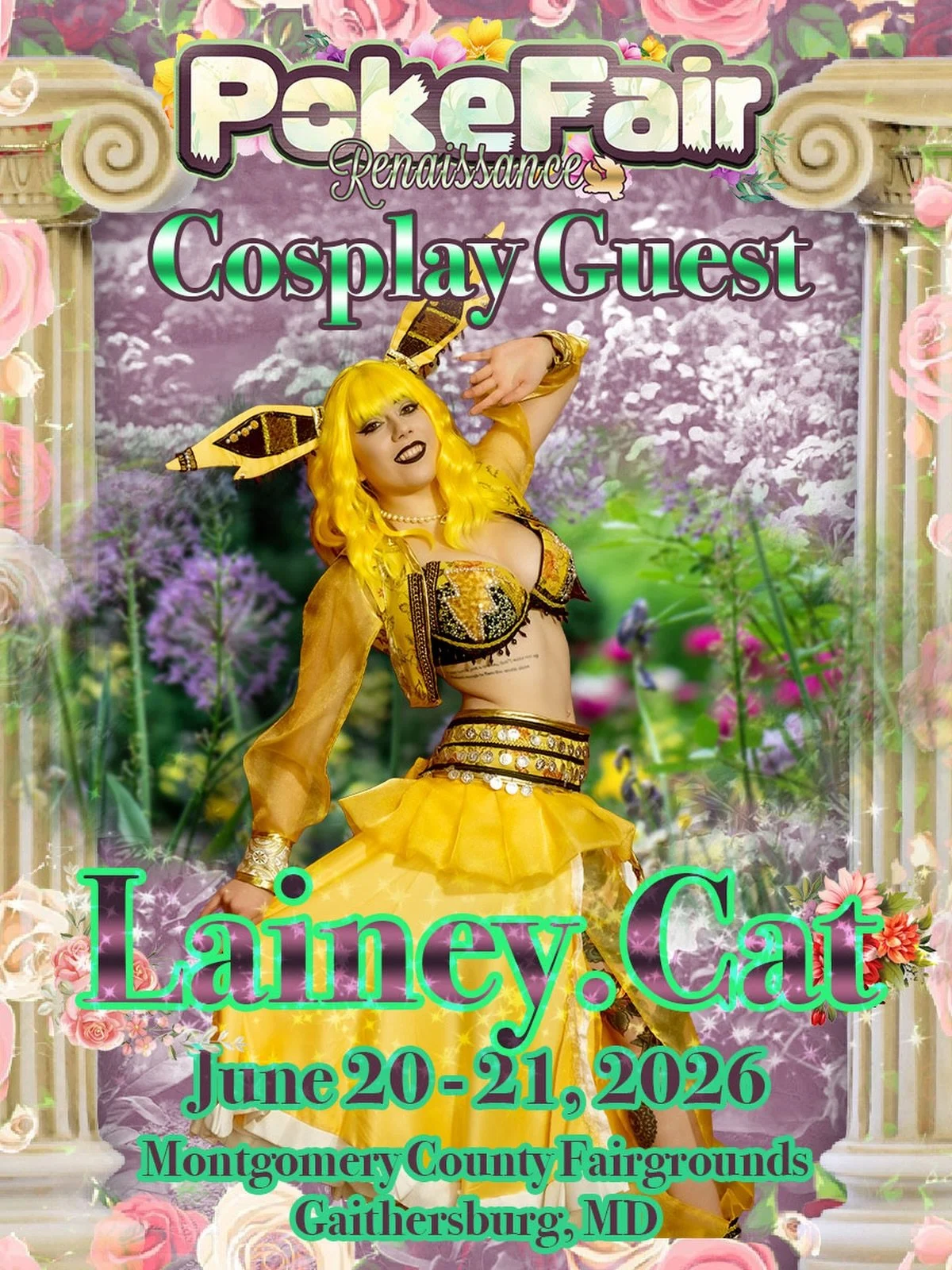 ✨ BIG ANNOUNCEMENT ✨

We&rsquo;re beyond excited to officially welcome another incredible cosplay guest to the PokeFair family&hellip; @Lainey.cat 💖

From stunning craftsmanship to unforgettable character performances, Lainey has become a fan-favori