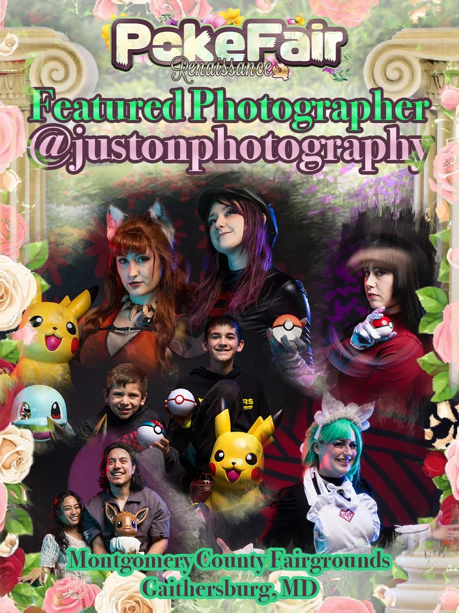 ✨ Returning for the grand celebration PokeFair Renaissance &mdash; the master behind the camera, @justonphotography, returns to the fairgrounds! 📸⚡️

After capturing countless unforgettable moments and helping bring our main stage experience to life