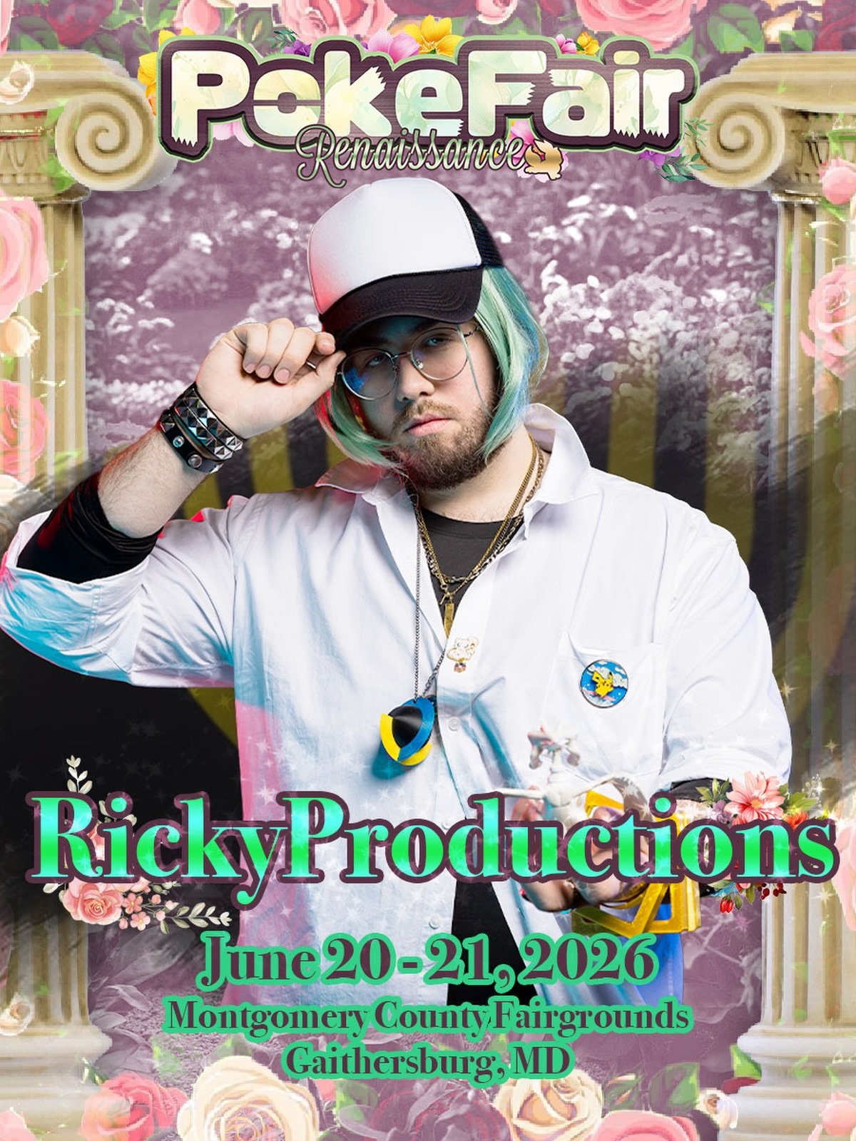 ✨🔥 COSPLAY GUEST ANNOUNCEMENT 🔥✨

We&rsquo;re excited to officially welcome @rickyproductions as a cosplay guest for Pok&eacute;Fair this June 20th &amp; 21st 💫

Not only is he bringing his creativity and passion for cosplay to the convention floo