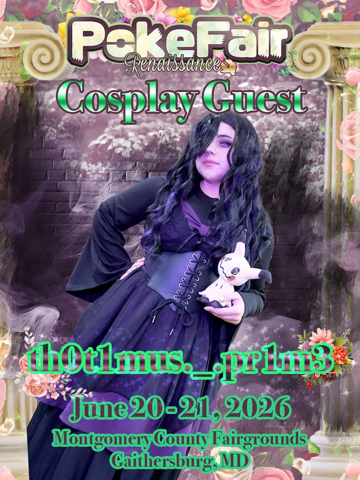 ✨🌟 COSPLAY GUEST DEBUT ANNOUNCEMENT 🌟✨

One of our favorite things about Pok&eacute;Fair is watching members of our community grow&mdash;and today we get to celebrate exactly that 💖

We&rsquo;re excited to officially welcome @th0t1mus._.pr1m3 as a