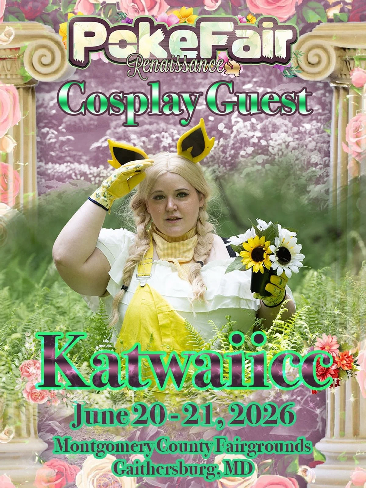 ✨💖 WELCOME OUR NEWEST COSPLAY GUEST 💖✨

Pok&eacute;Fair has always been about celebrating the amazing people who make this community so special&mdash;and today we&rsquo;re thrilled to spotlight one of them! 🌟

Please join us in welcoming @kateaiic