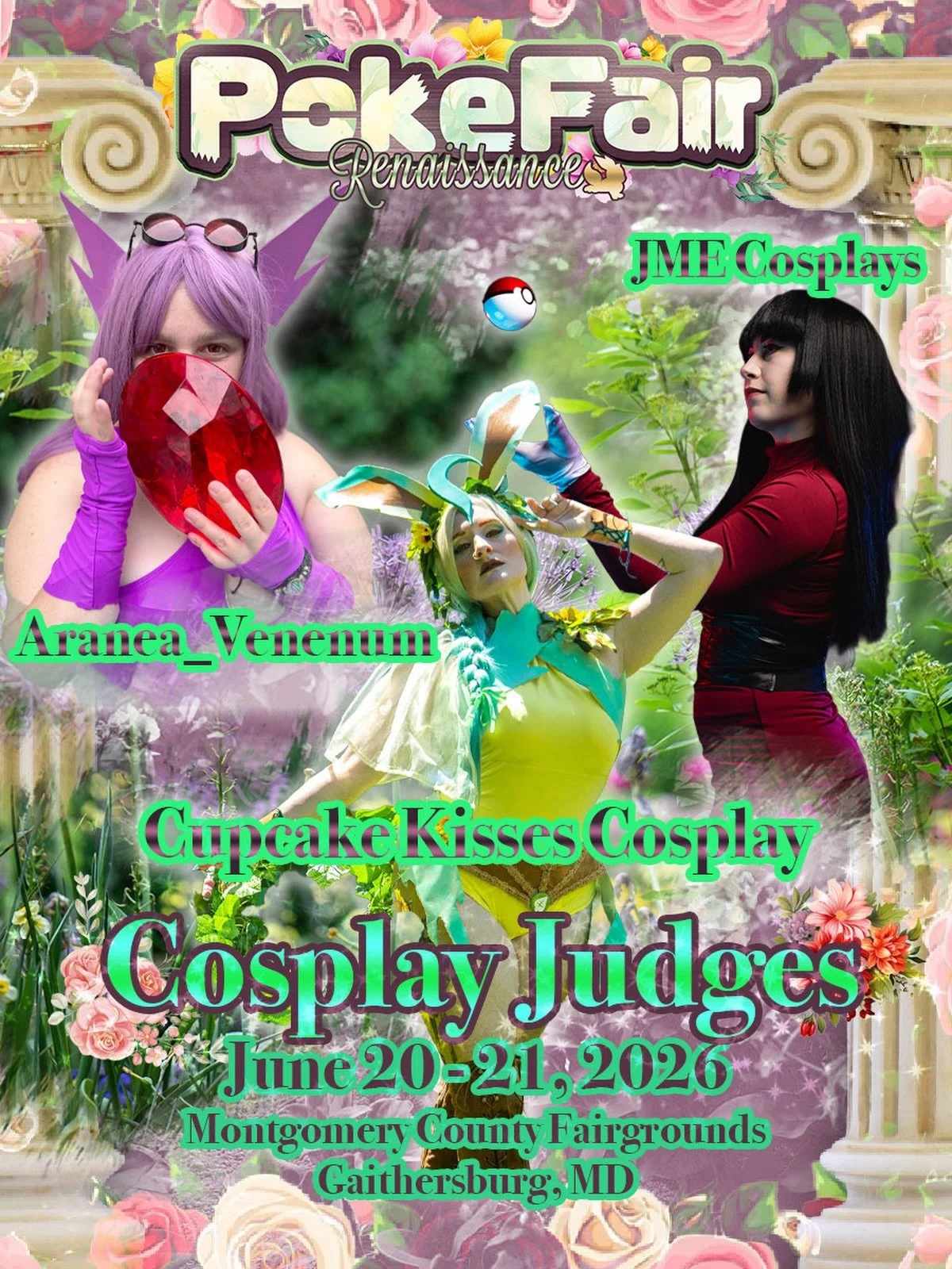 ✨🏆 MEET YOUR COSPLAY CONTEST JUDGES 🏆✨

A great cosplay contest deserves an incredible judging panel&hellip; and we&rsquo;re excited to officially reveal the talented individuals who will be helping crown this year&rsquo;s winners at Pok&eacute;Fai