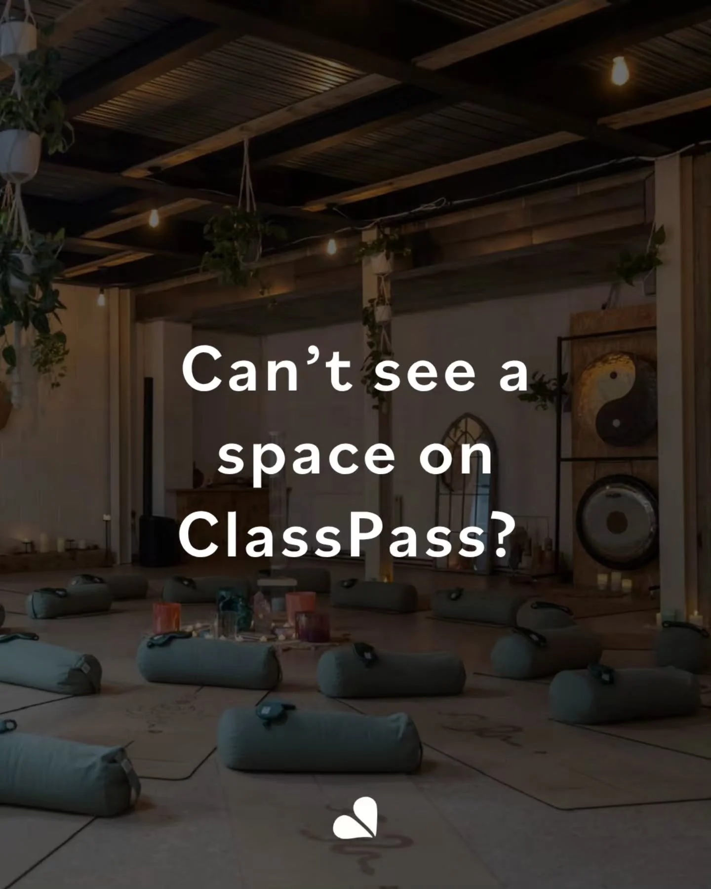 Can&rsquo;t see a space on ClassPass? 
There may still be room for you.✨

We&rsquo;re keeping a limited number of places available through ClassPass so our community can book directly with Luv Yourself Space too. 
If a class shows as full on ClassPas