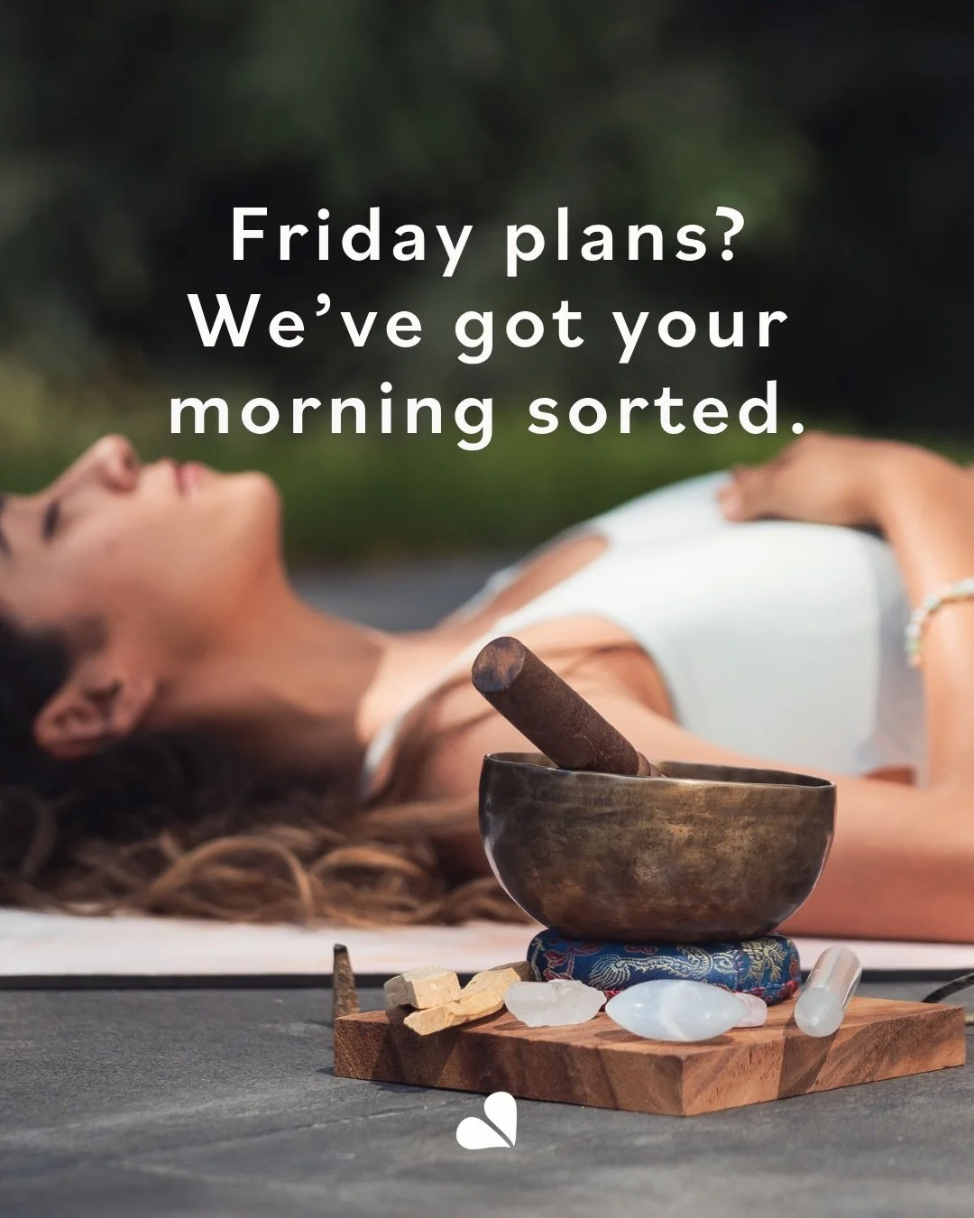 Friday plans? We&rsquo;ve got your morning sorted. ☀️

Two brand new classes with Pinar @shakti_birth two chances to move, breathe and leave feeling a little more like yourself.

9.30&ndash;10.30am | Root &amp; Rise Gentle Yoga for Women
Start your d